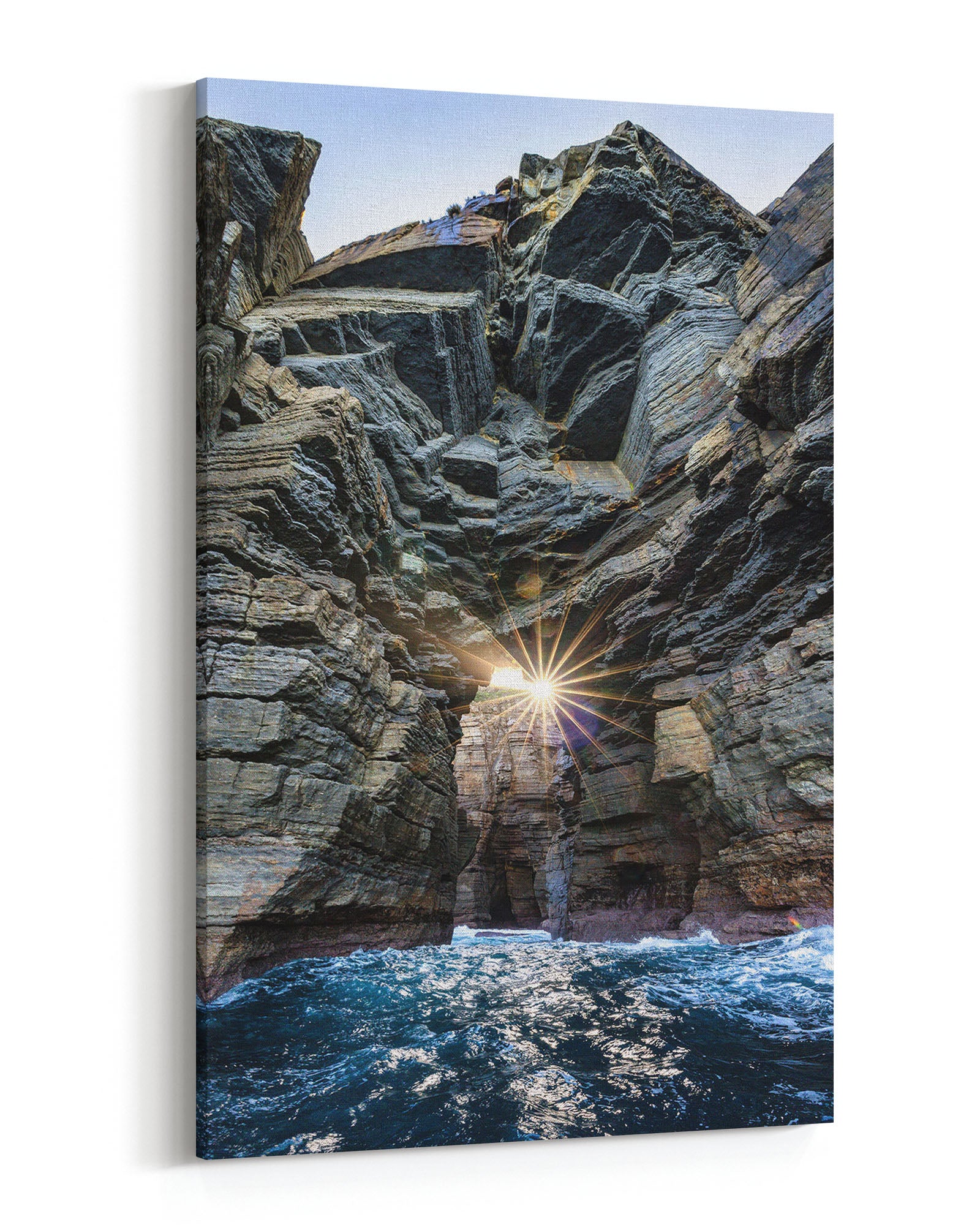 Sea Cave Sun Star Vertical | Jervis Bay