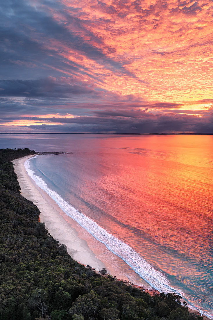First Light Nelsons Beach Vertical | Jervis Bay