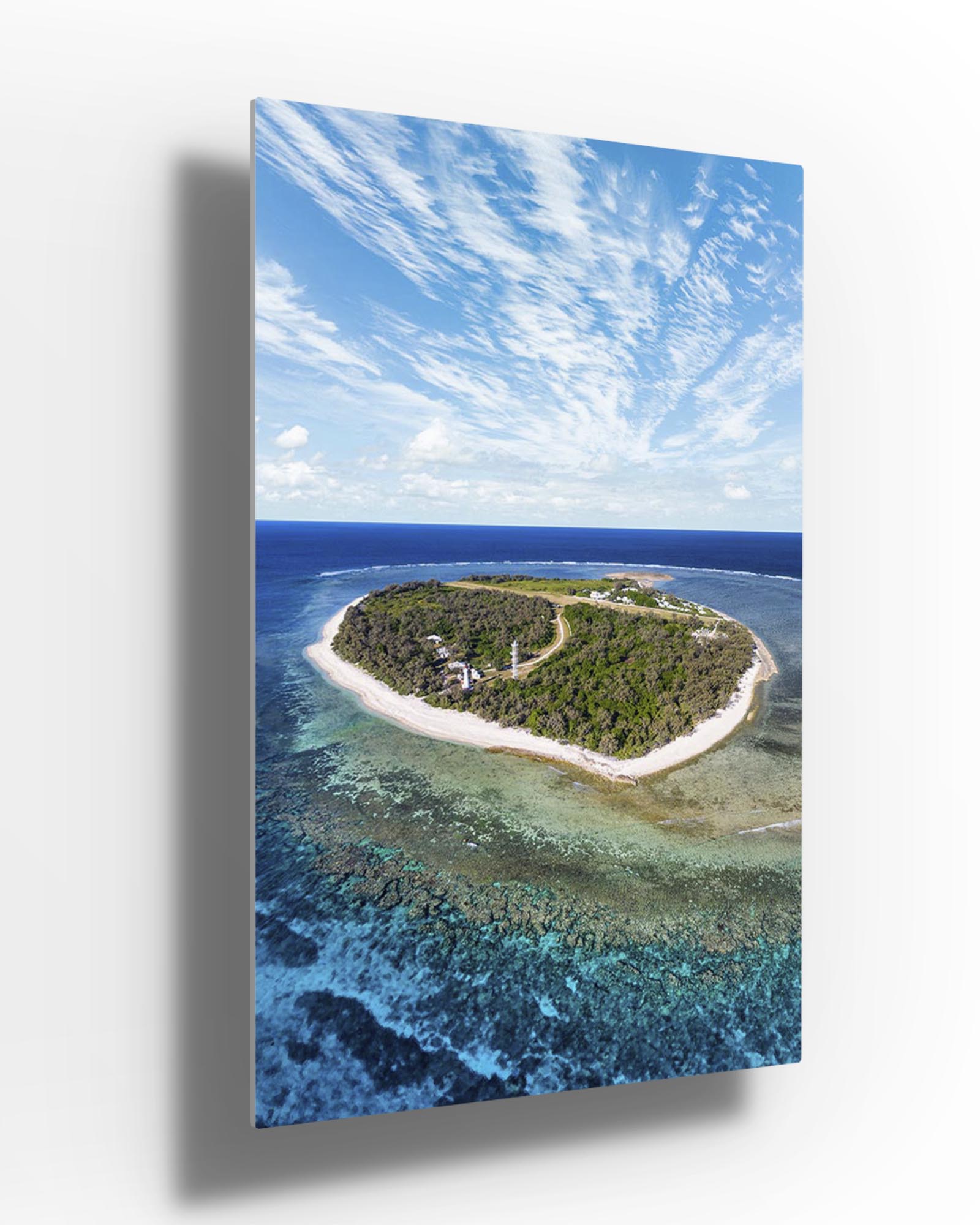 Lady Elliot Island From Above Vertical