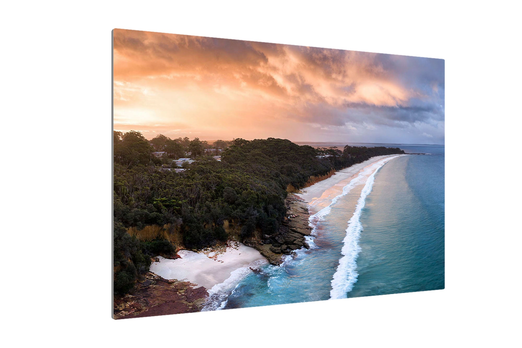 Nelsons Beach Stormy Sunset | Jervis Bay