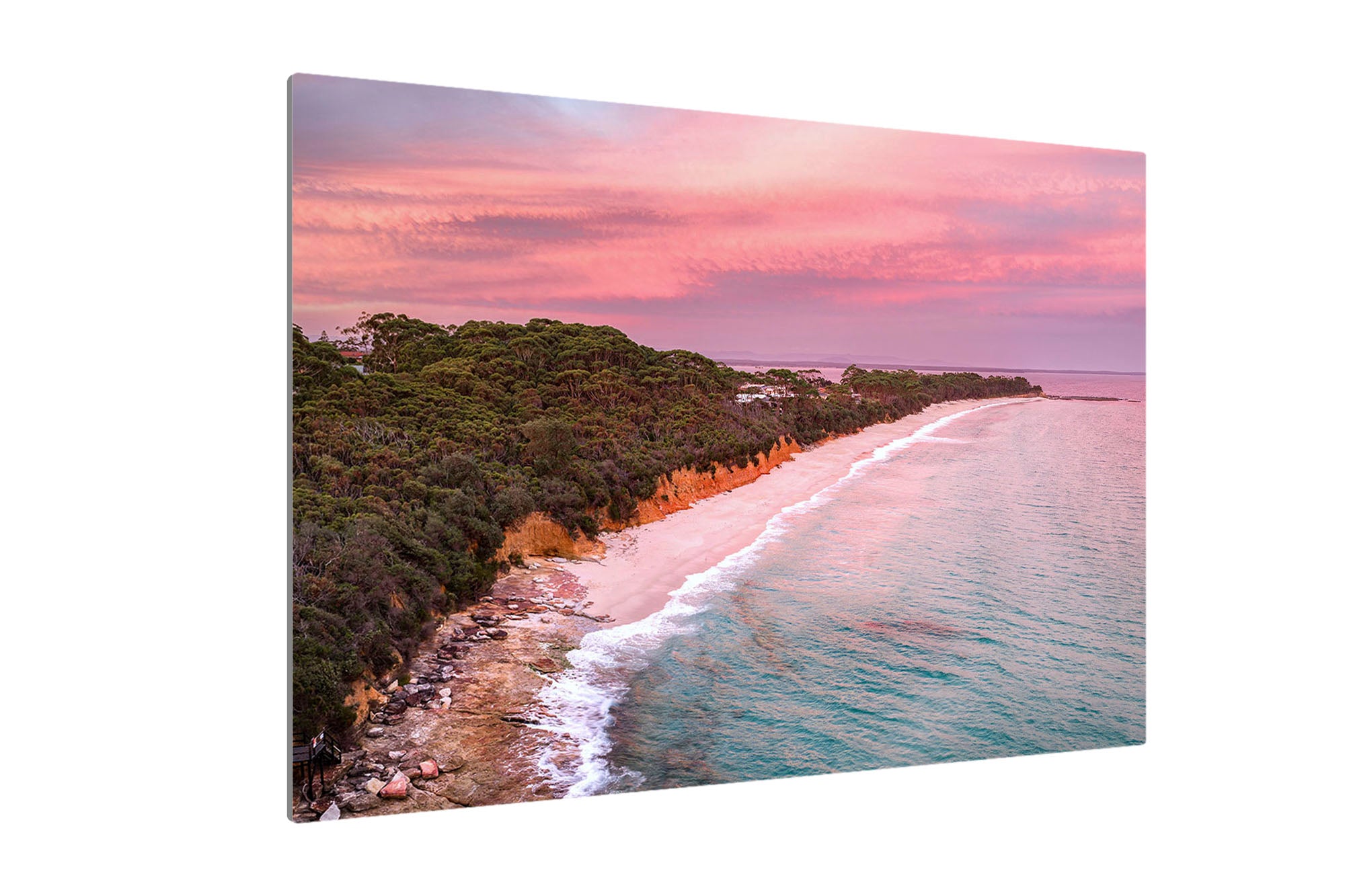 Sunset Pastel Hues Nelsons Beach Jervis Bay