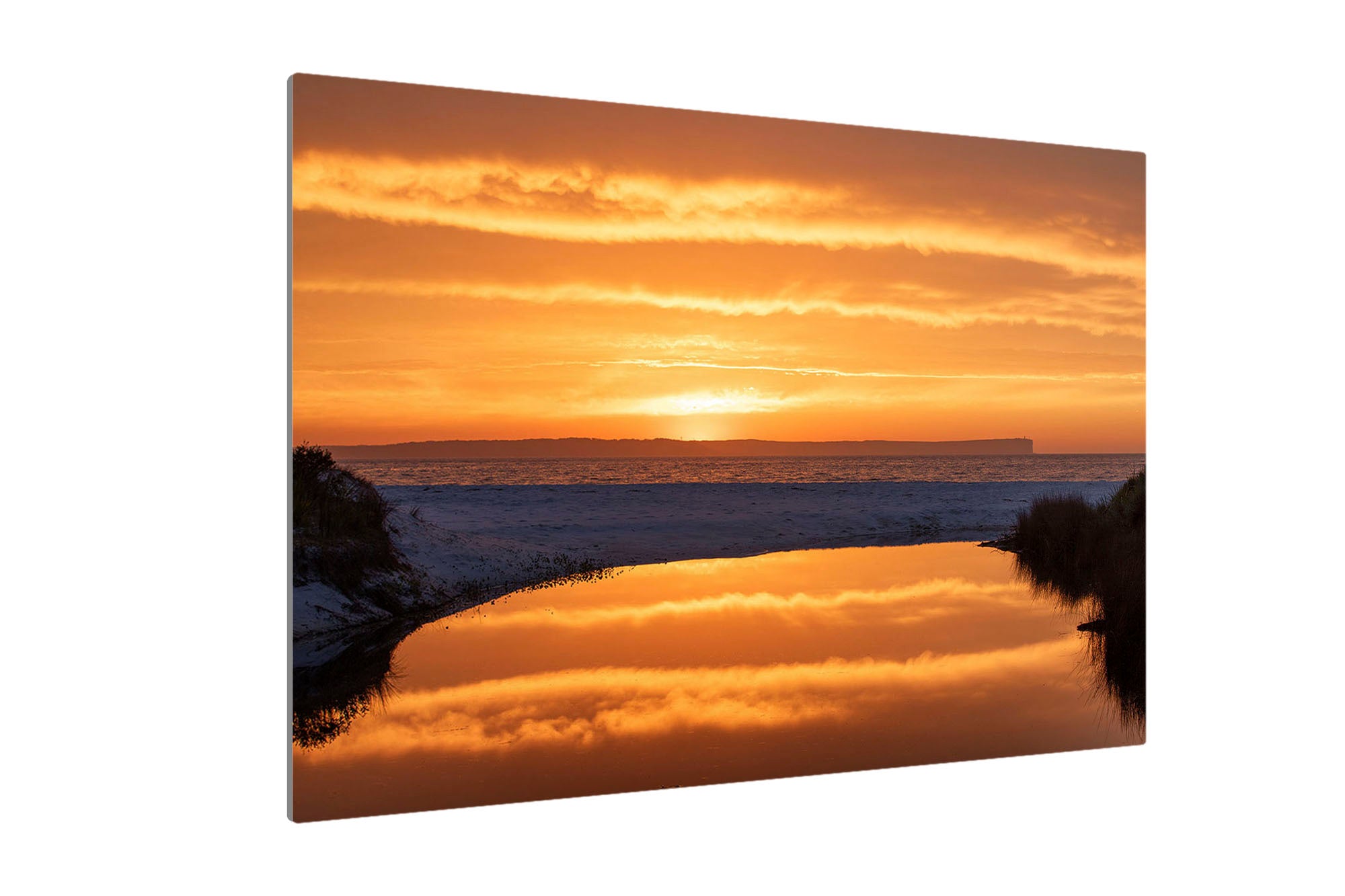 Sunrise Reflections Greenfield Beach Jervis Bay