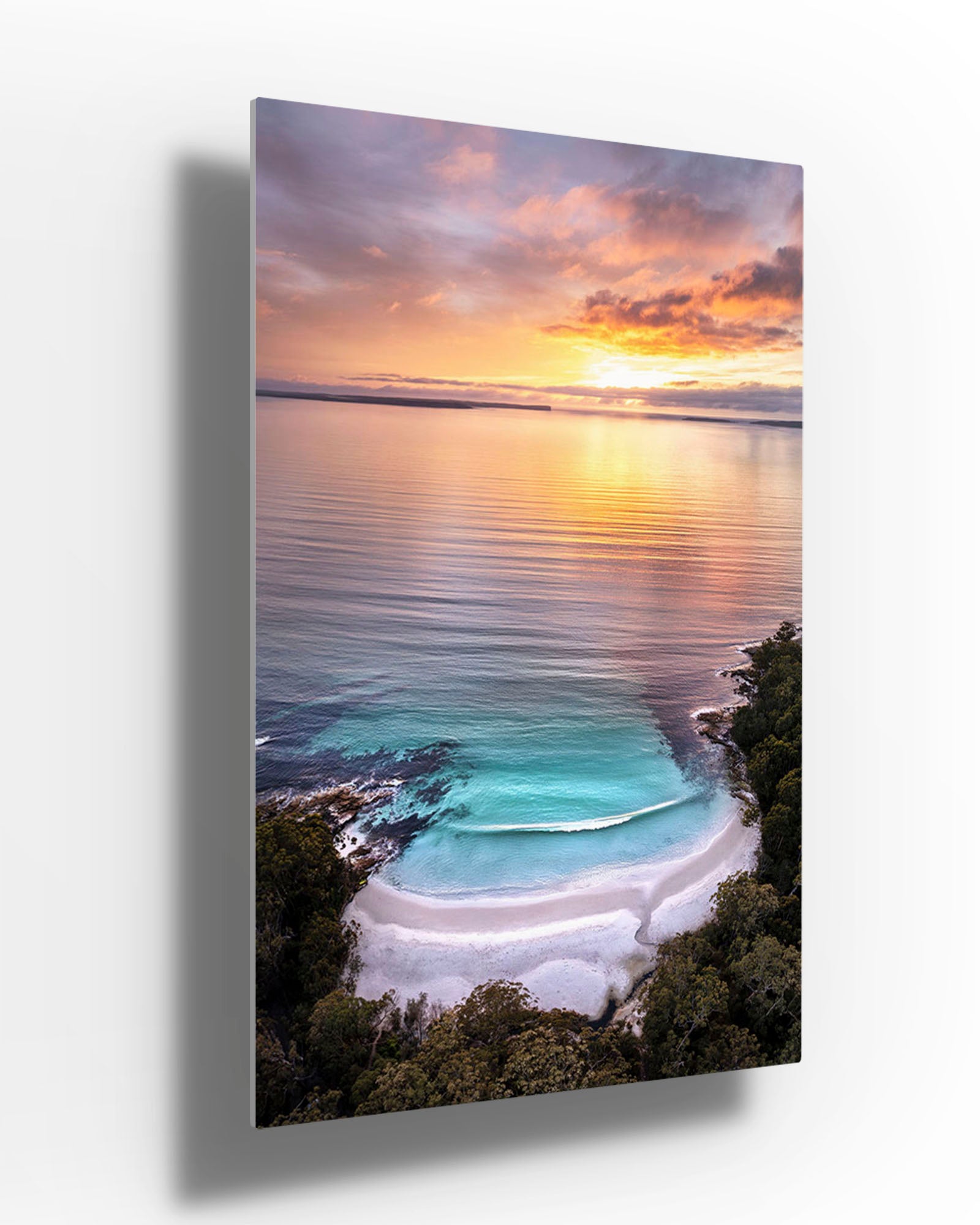 Golden Glow Blenheim Beach | Vertical