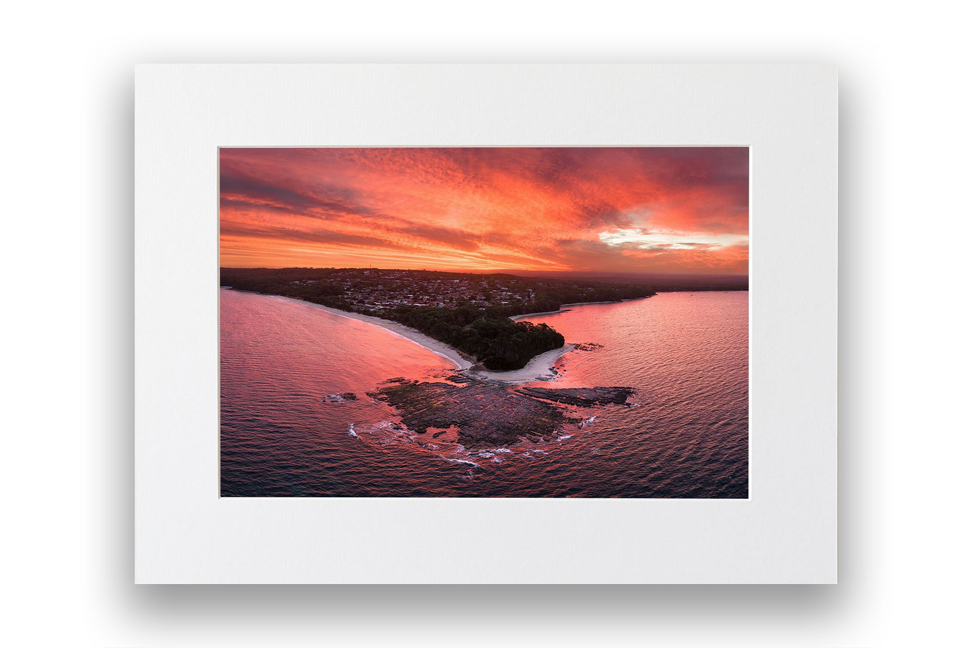 Plantation Point Fiery Sunset | Jervis Bay