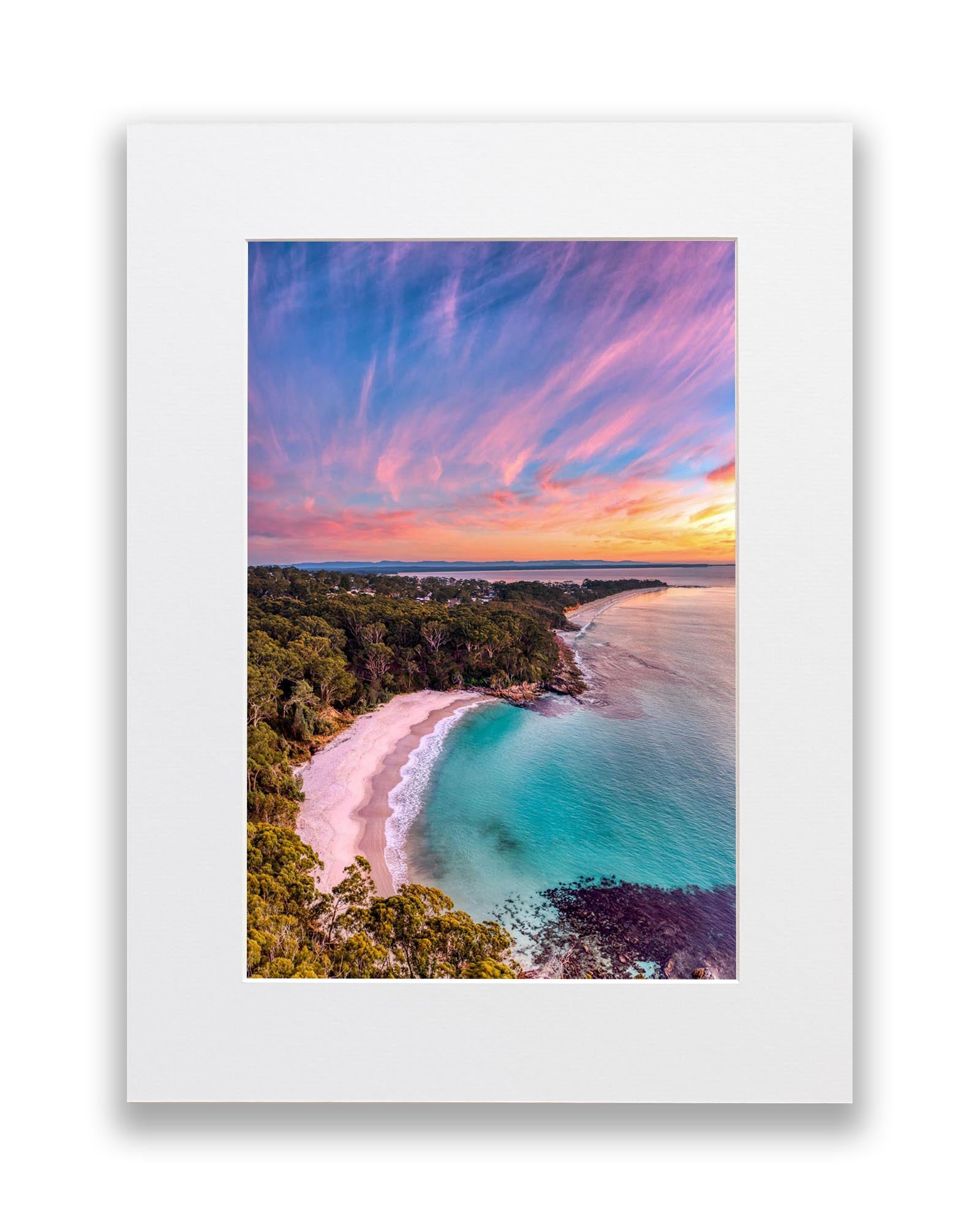 Blenheim Beach Sunrise Colours | Vertical