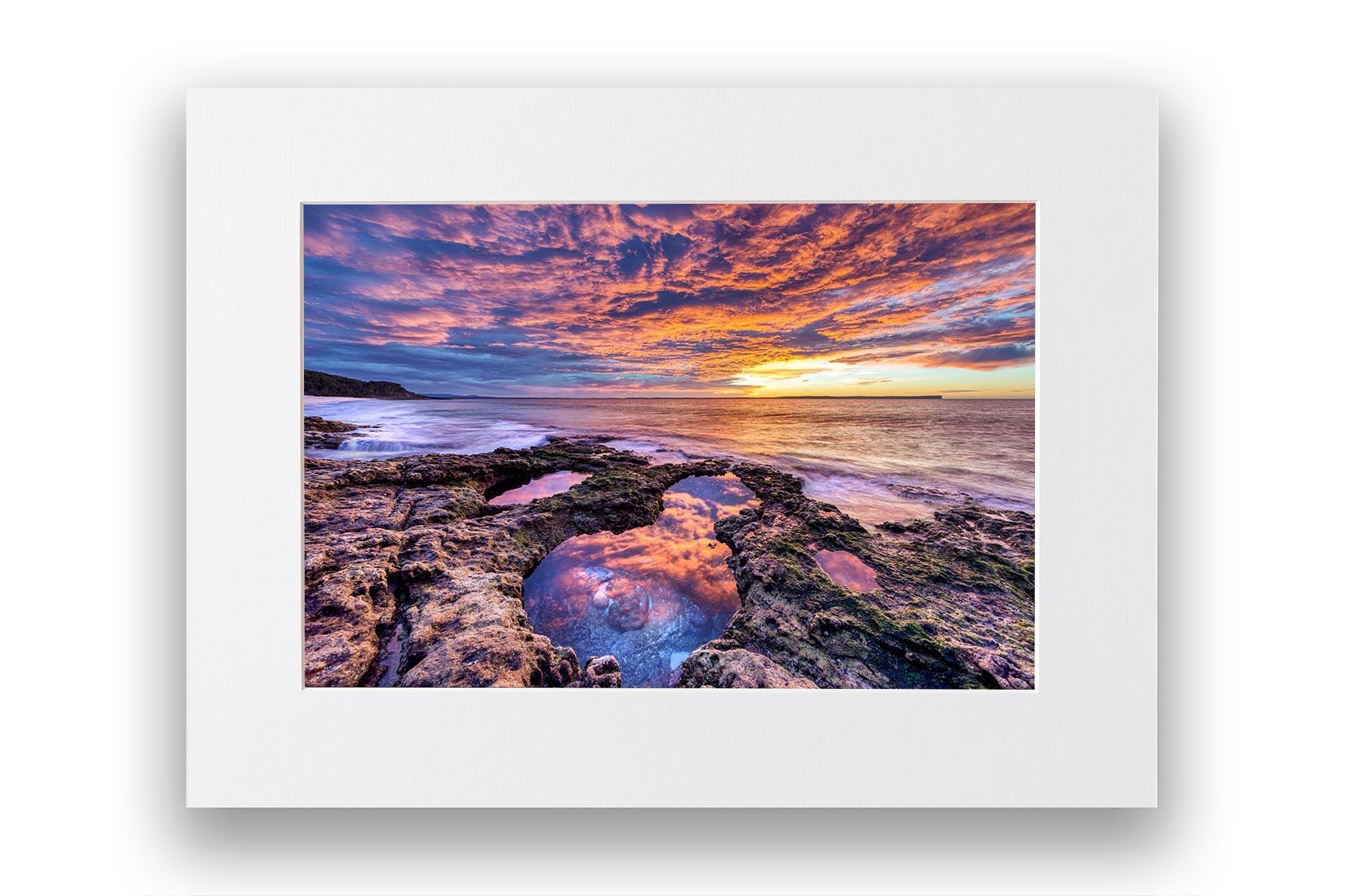 Rock Pool Sunrise Colours | Jervis Bay