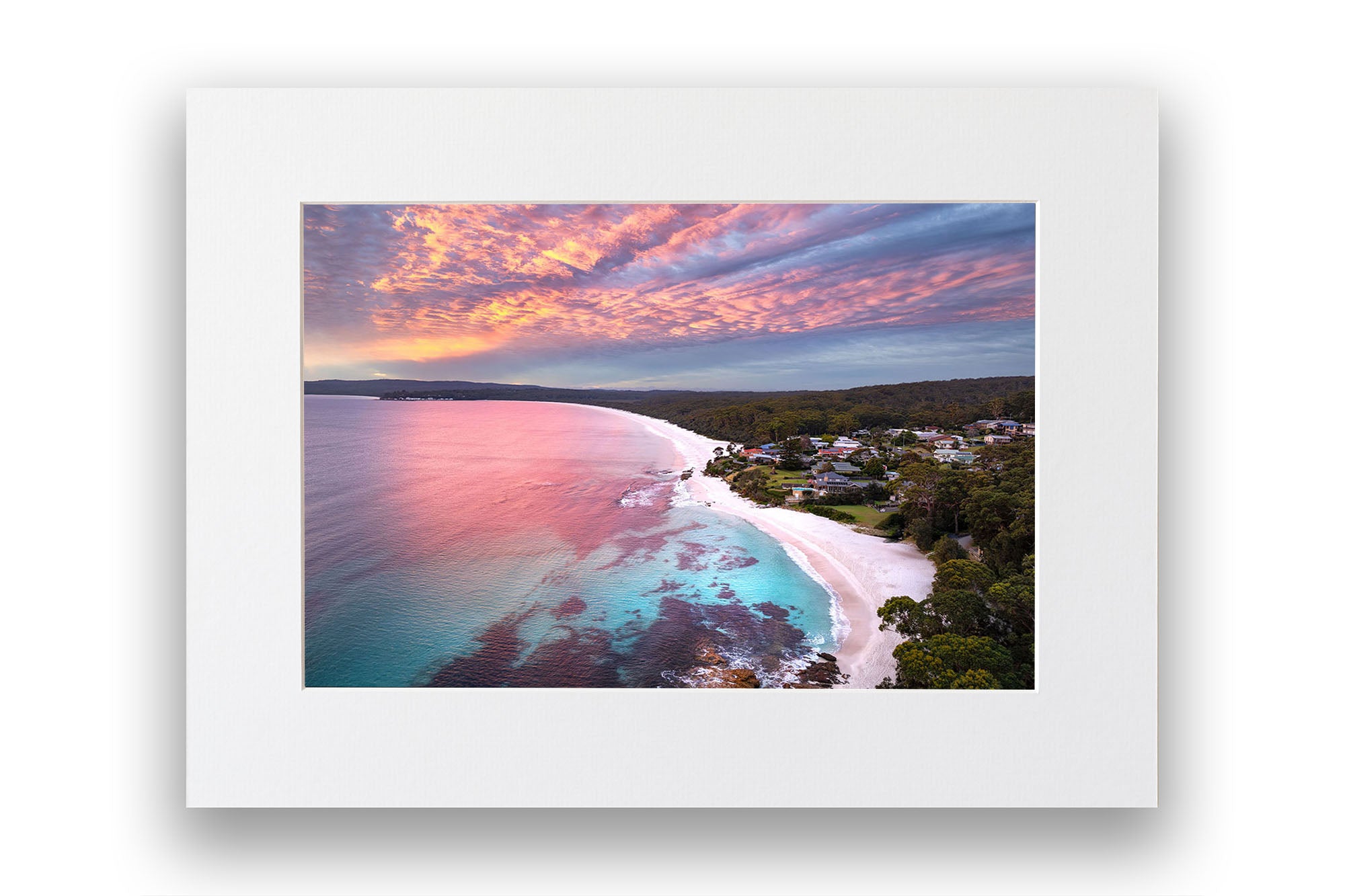 Pastel Colours Sunrise Hyams Beach