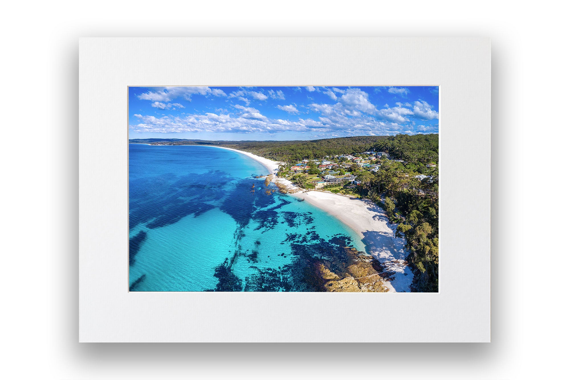 Hyams Beach Aerial Jervis Bay