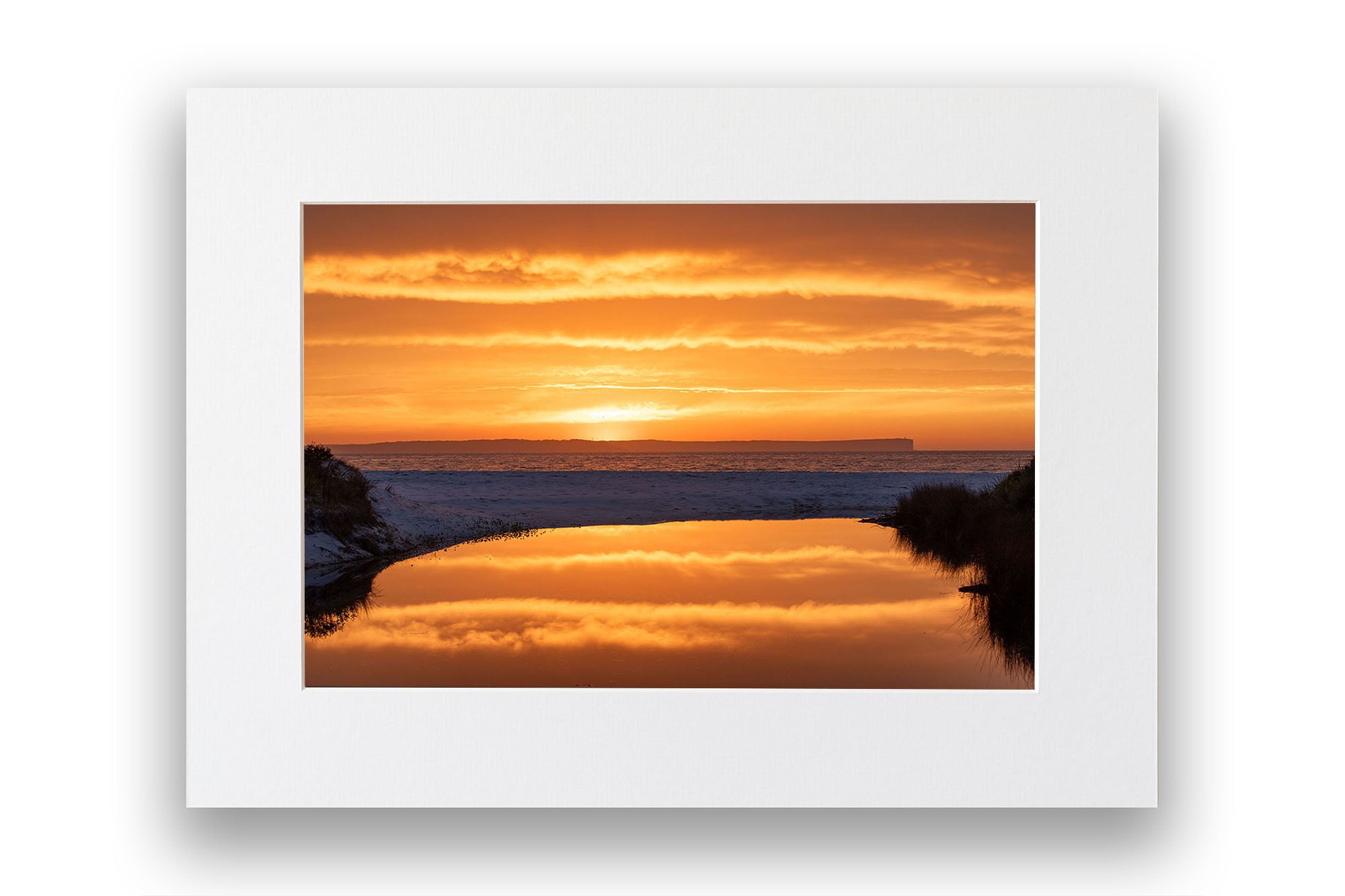 Sunrise Reflections Greenfield Beach Jervis Bay