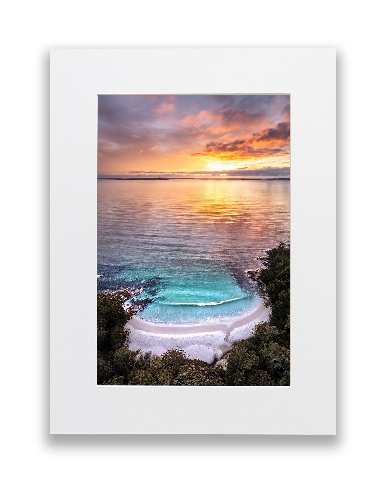 Golden Glow Blenheim Beach | Vertical
