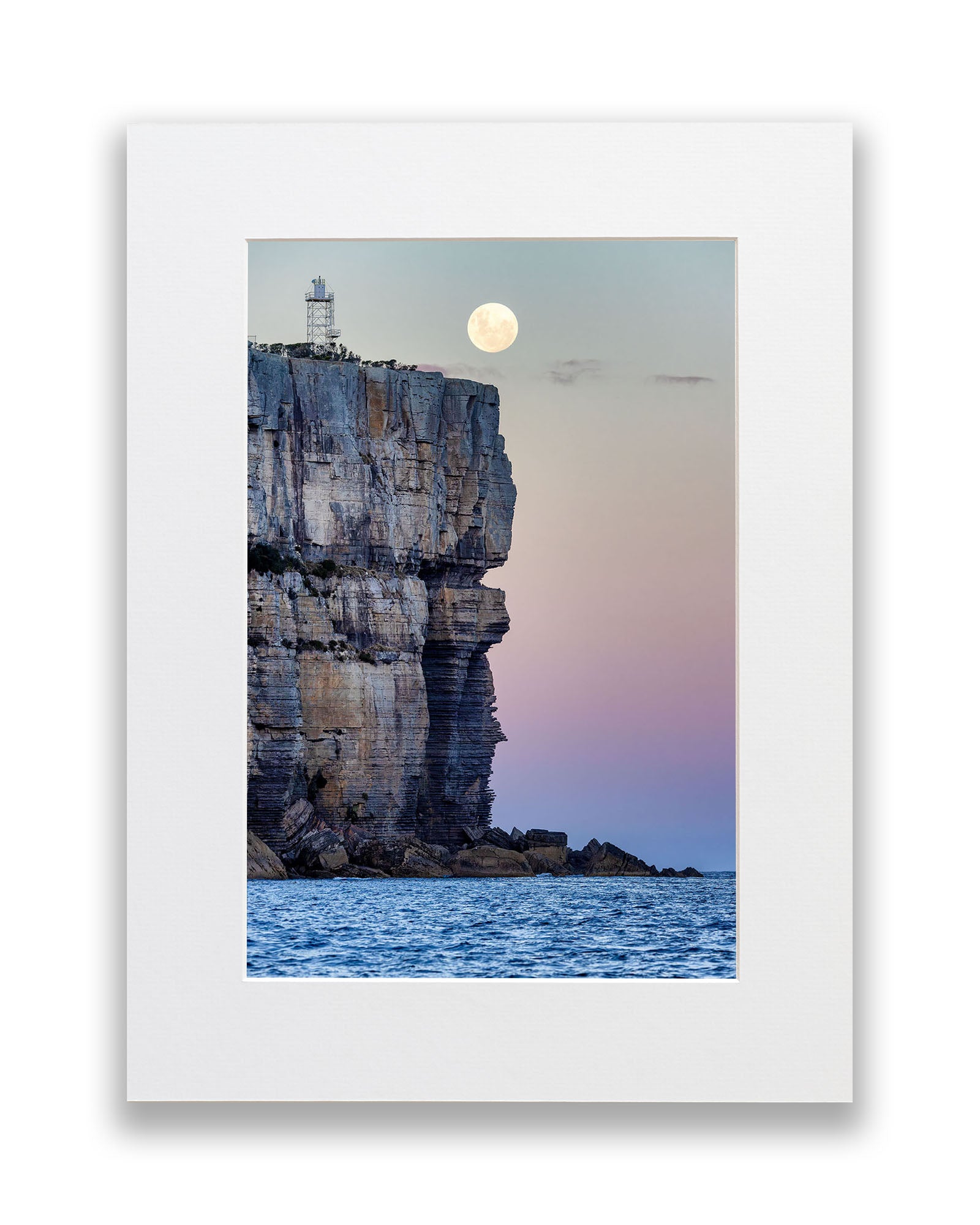 Point Perpendicular Moonrise Vertical | Jervis Bay