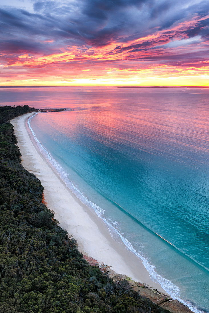 Nelsons Beach Sunrise Vertical | Jervis Bay