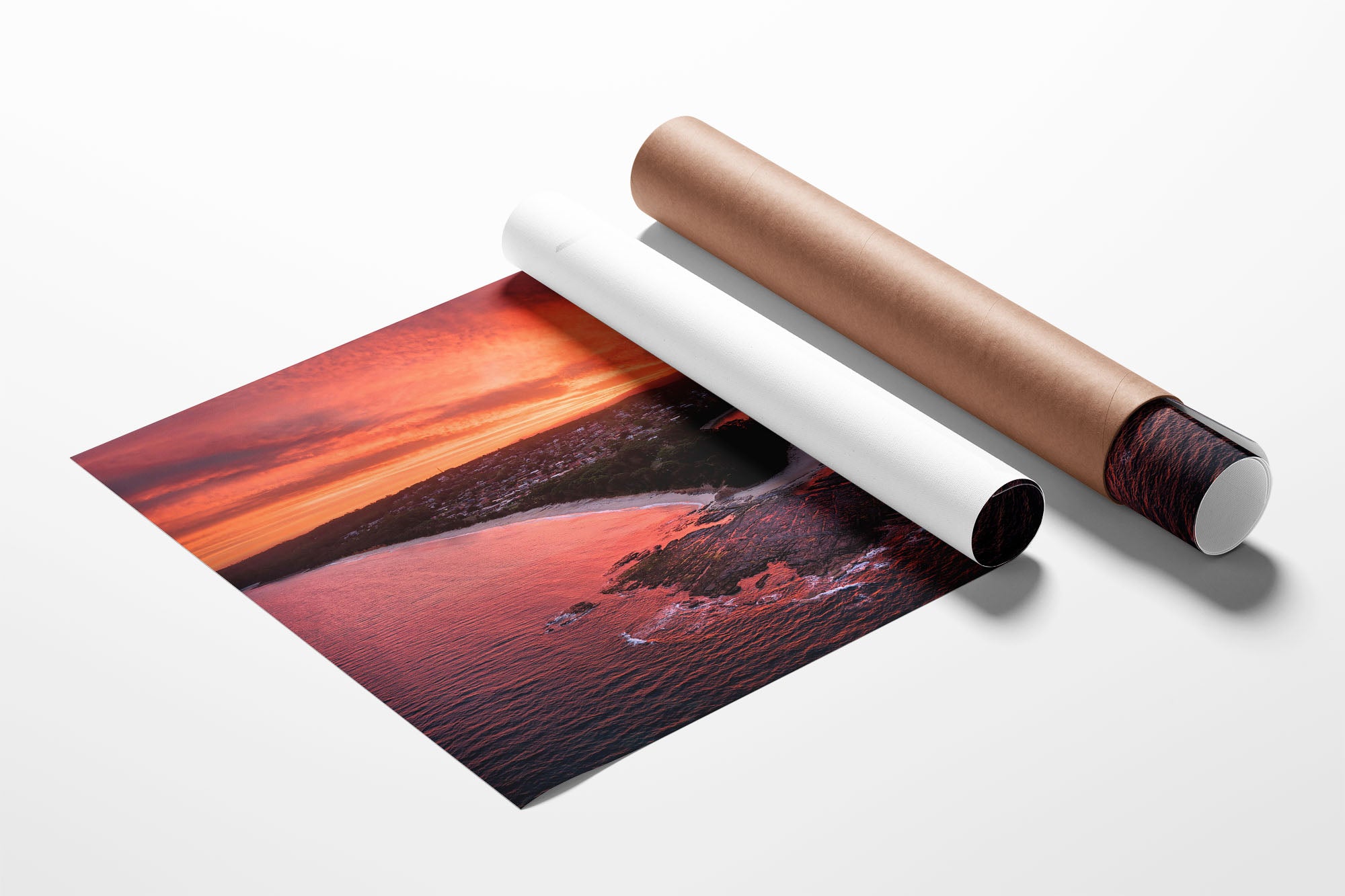 Plantation Point Fiery Sunset | Jervis Bay