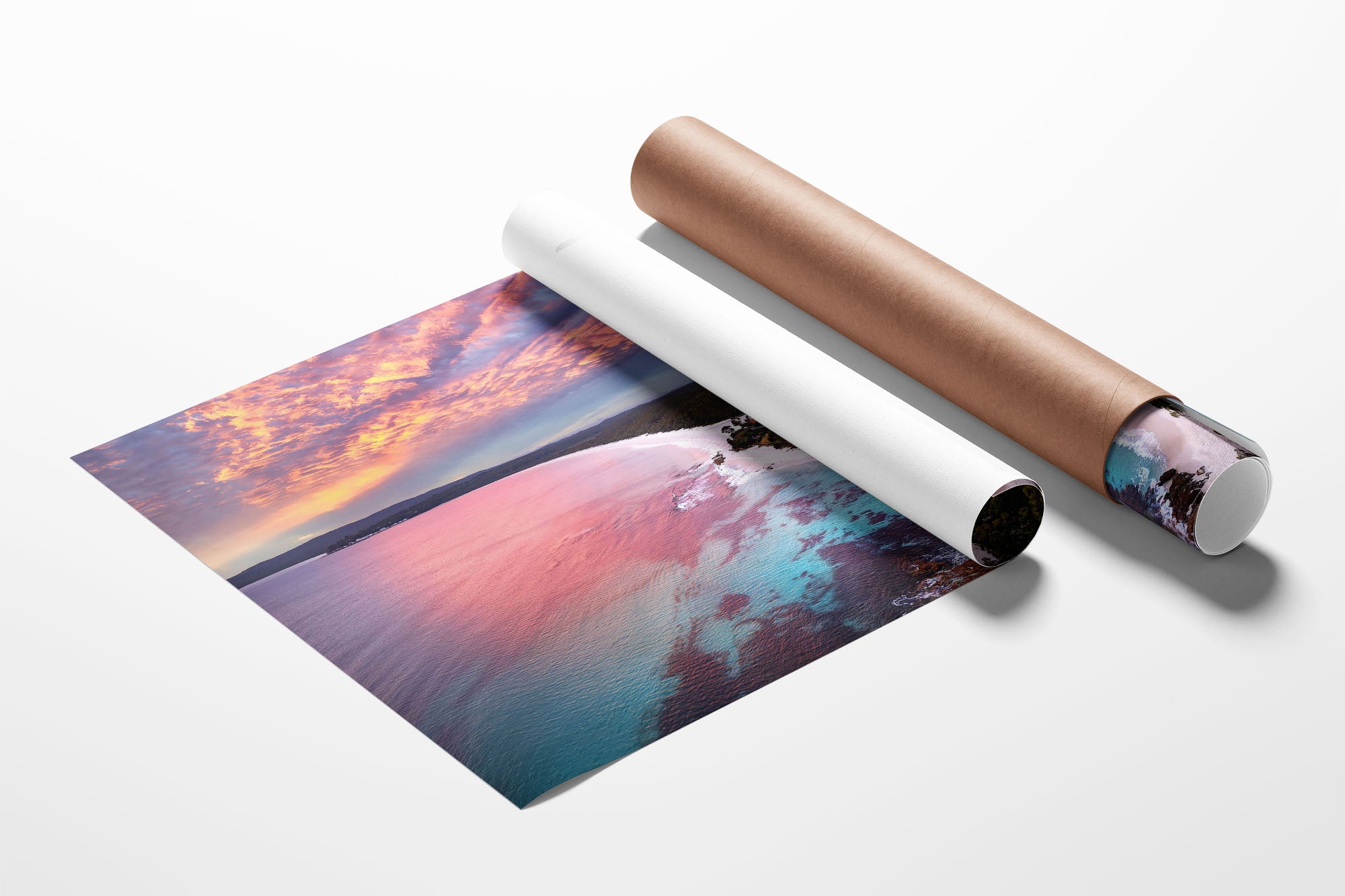 Pastel Colours Sunrise Hyams Beach