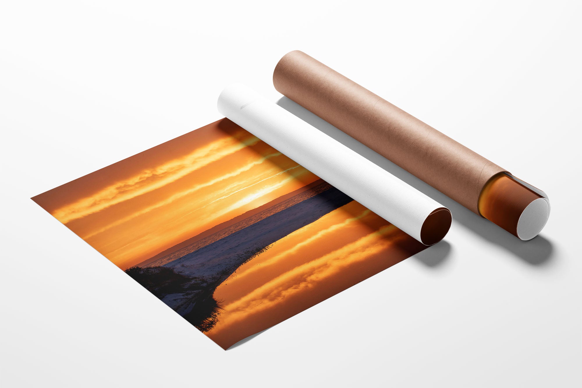 Sunrise Reflections Greenfield Beach Jervis Bay