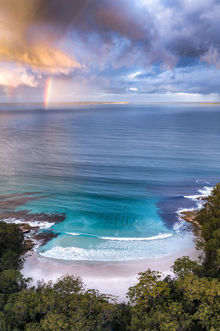 Rainbow After the Storm Blenheim Beach | Jervis Bay