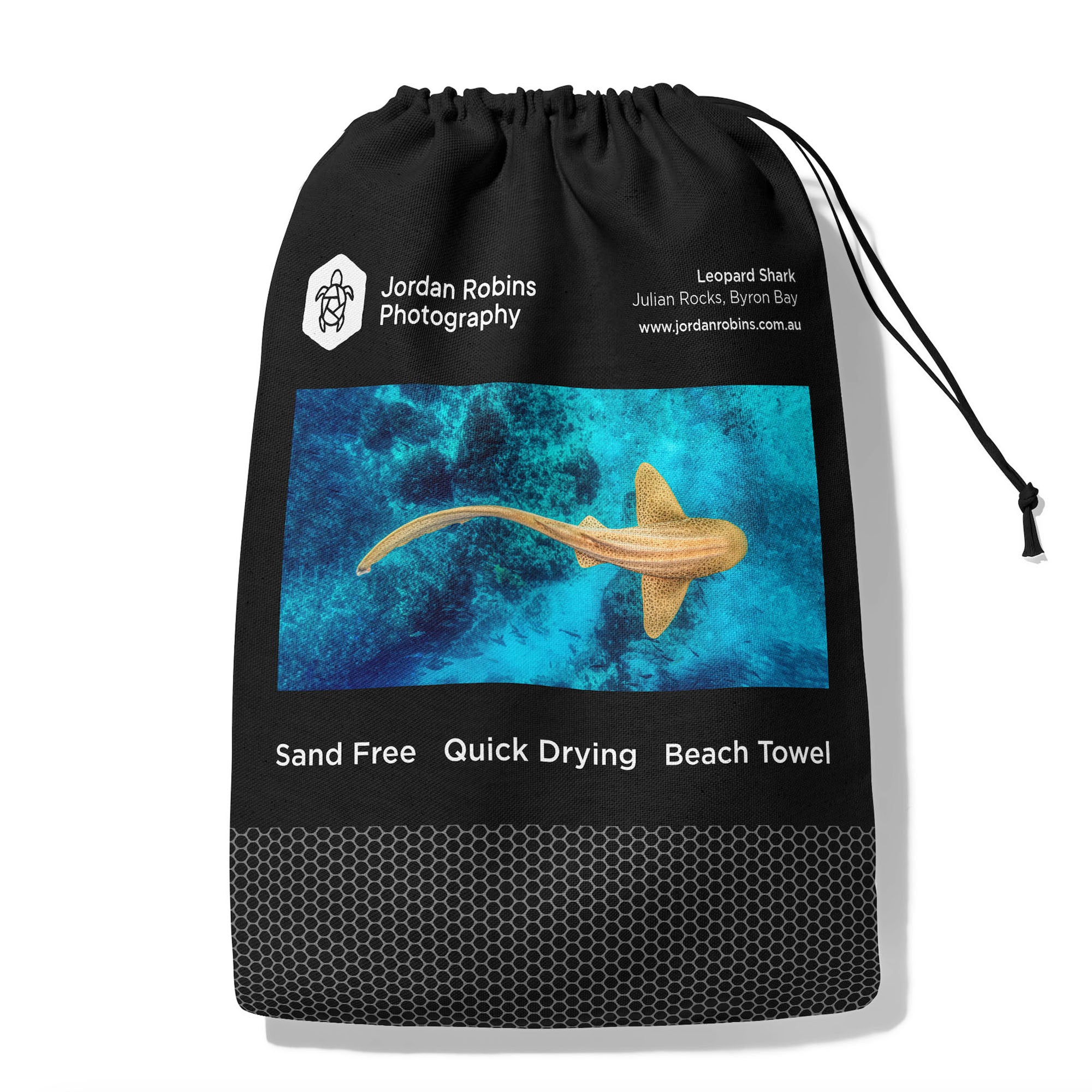 Leopard Shark | Julian Rocks Byron Bay - Beach Towel