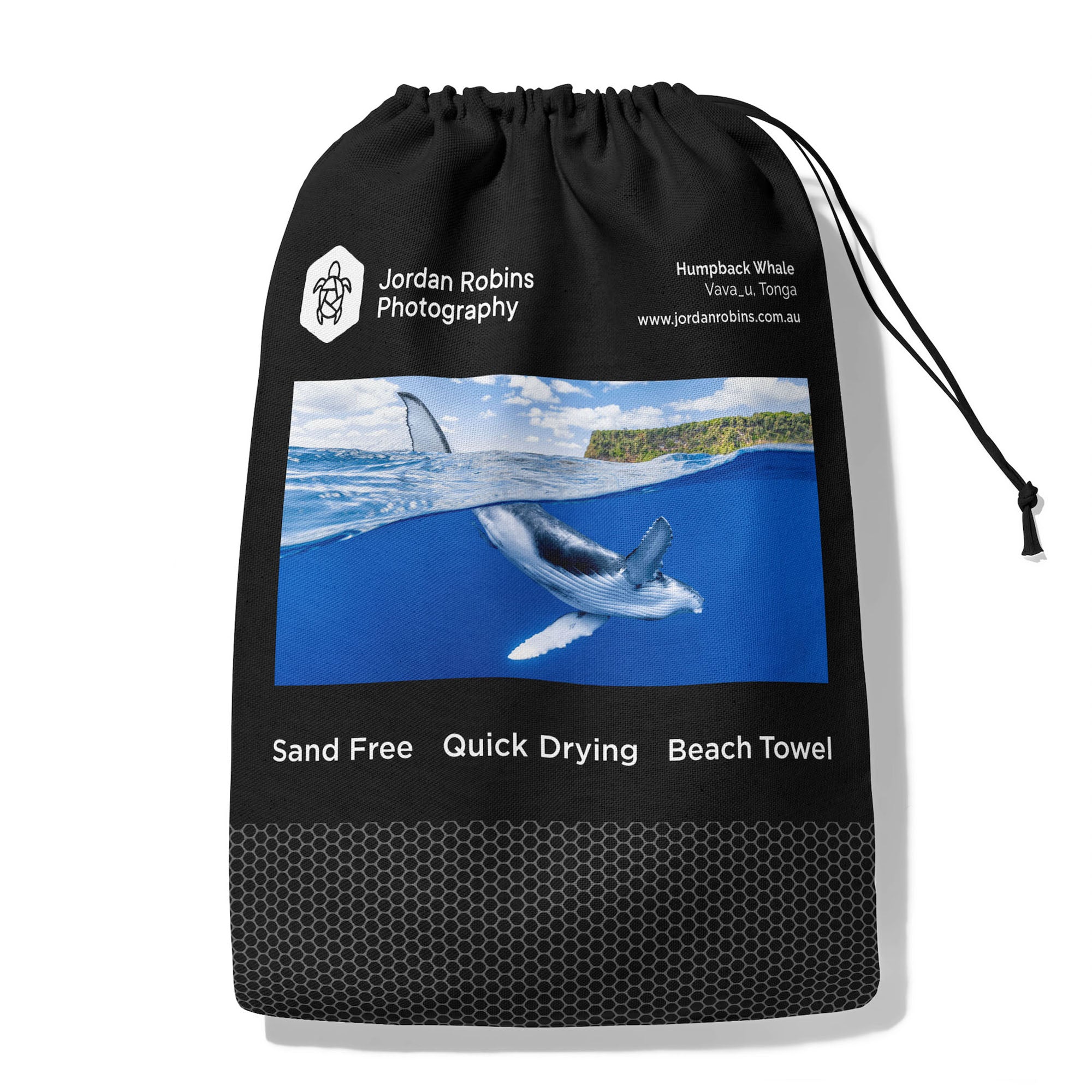 The Ocean Dancer Humpback Whale - Beach Towel