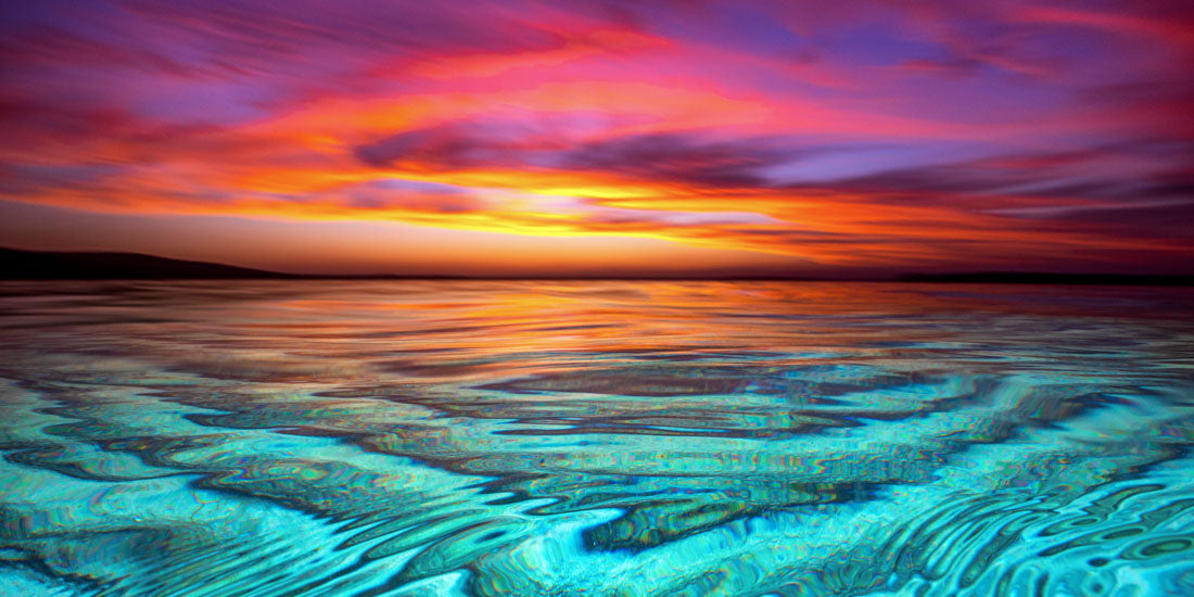 Sunset Textures | Panorama – Jordan Robins Photography