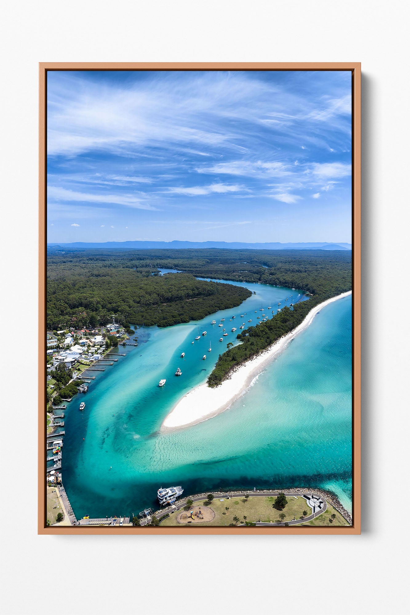 Huskisson From Above | Vertical