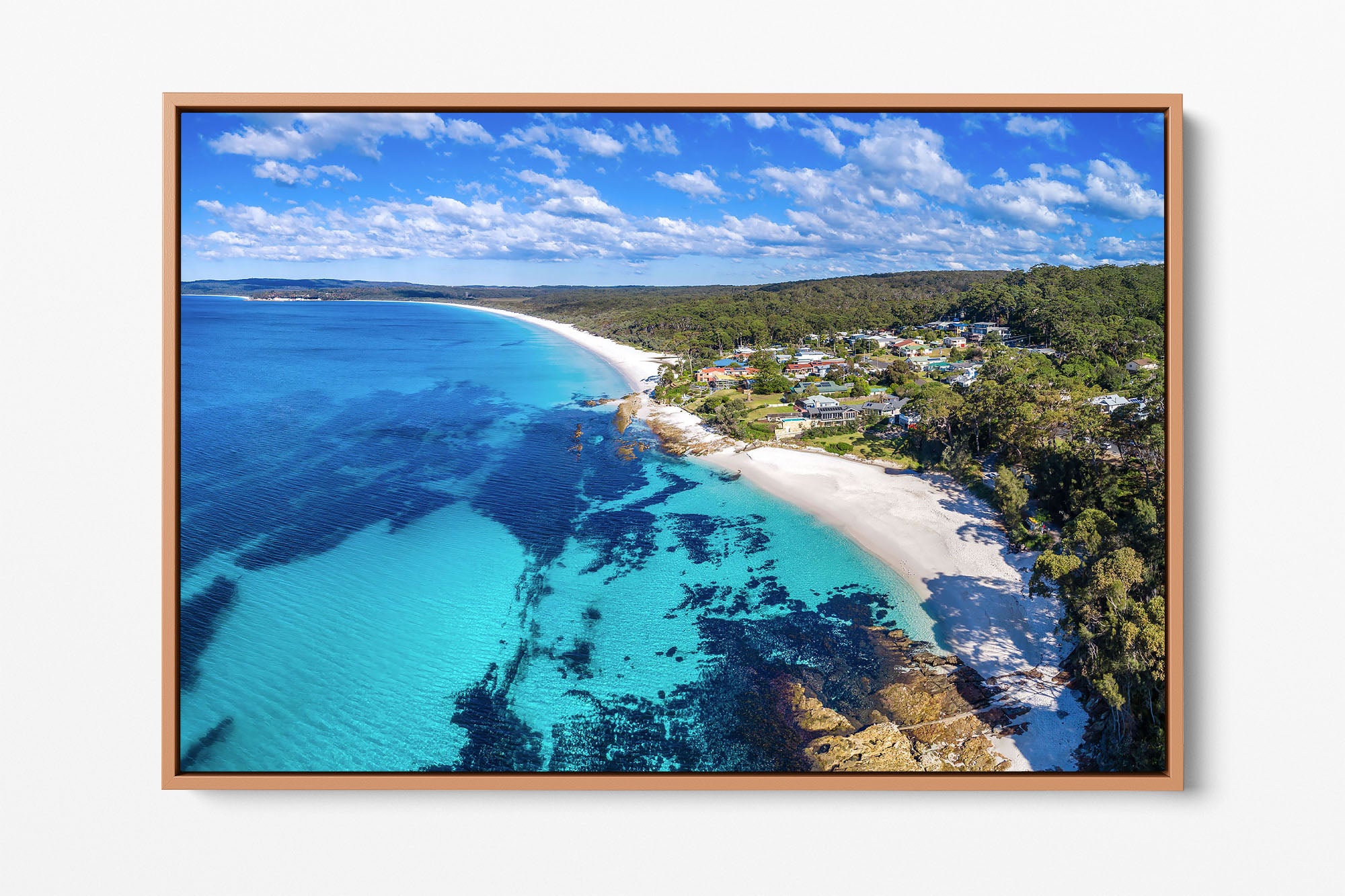 Hyams Beach Aerial Jervis Bay