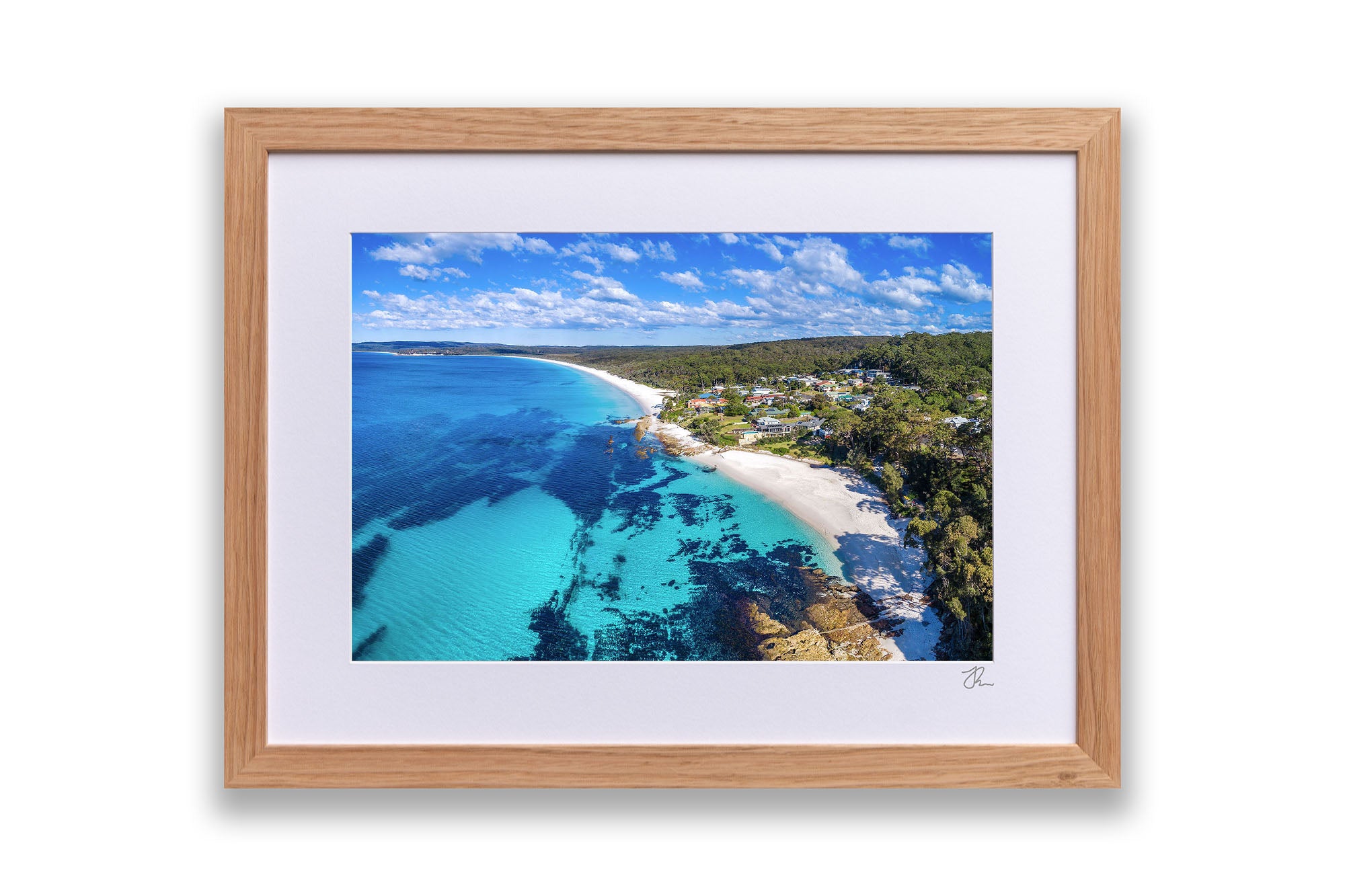 Hyams Beach Aerial Jervis Bay