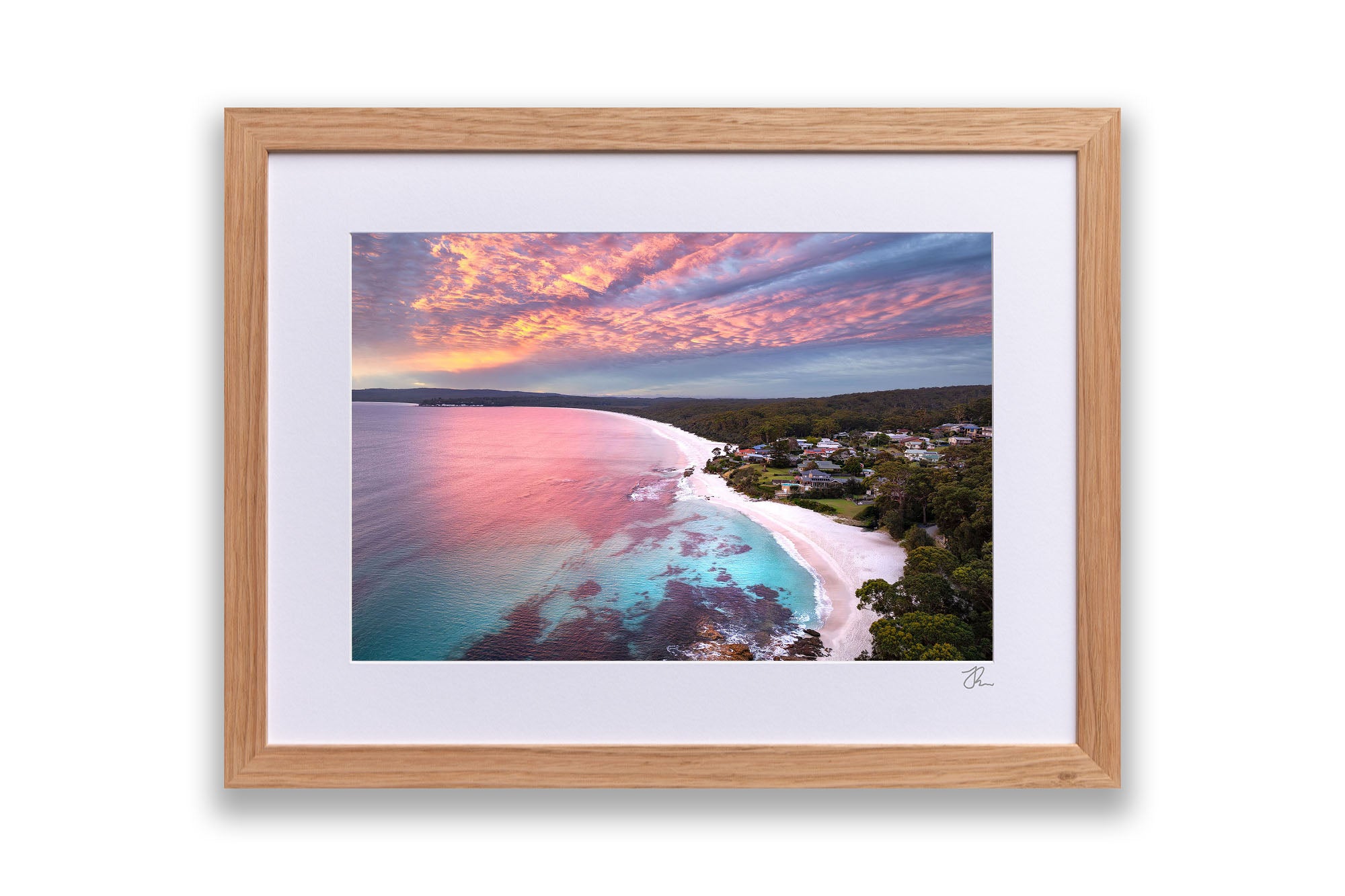 Pastel Colours Sunrise Hyams Beach