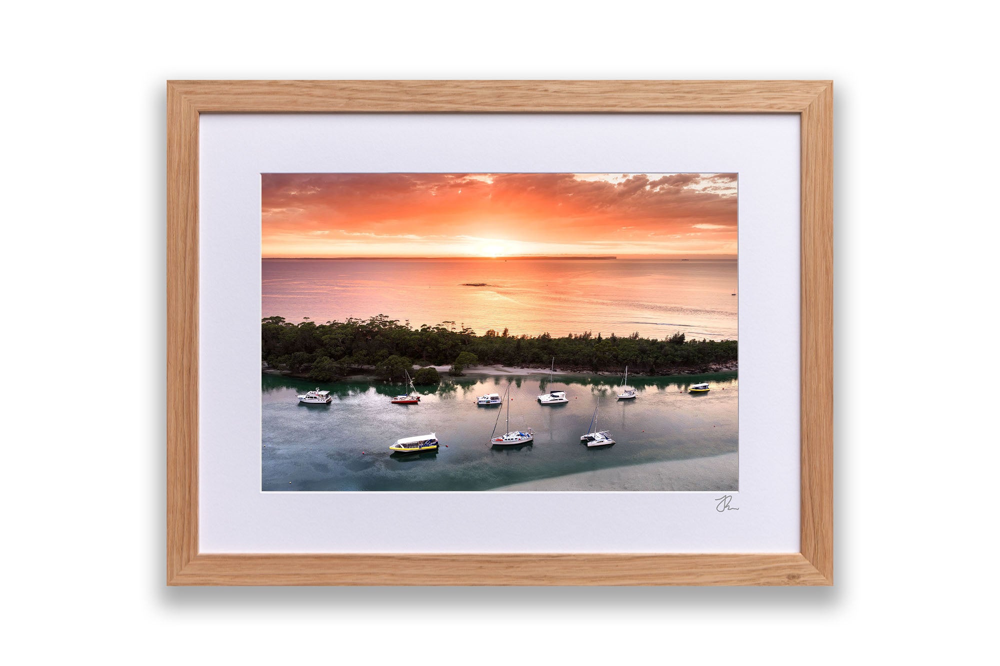 Currambene Creek Boats Sunrise | Jervis Bay