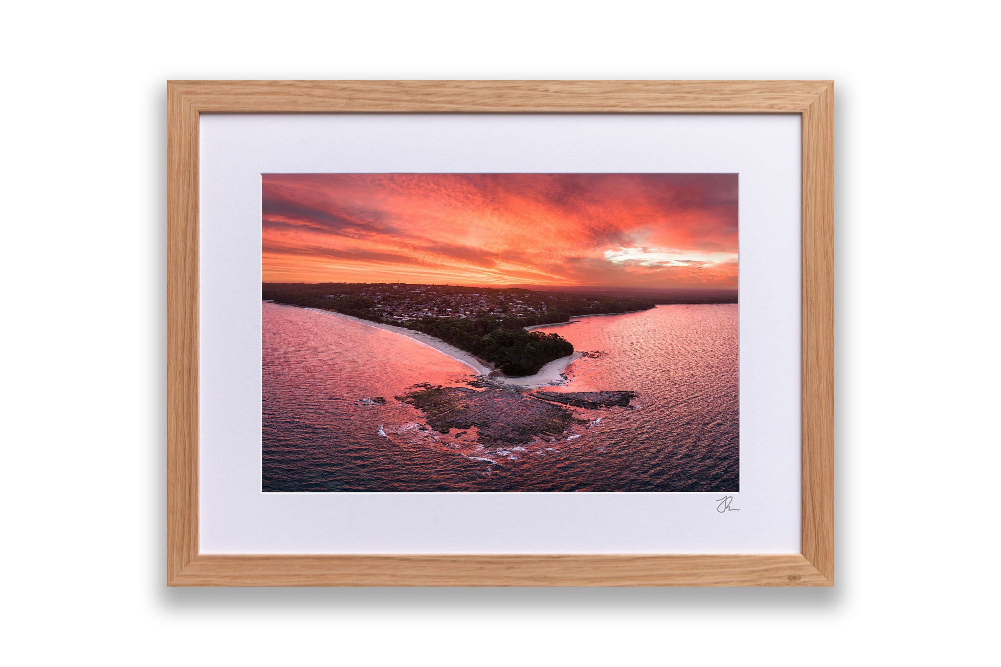 Plantation Point Fiery Sunset | Jervis Bay