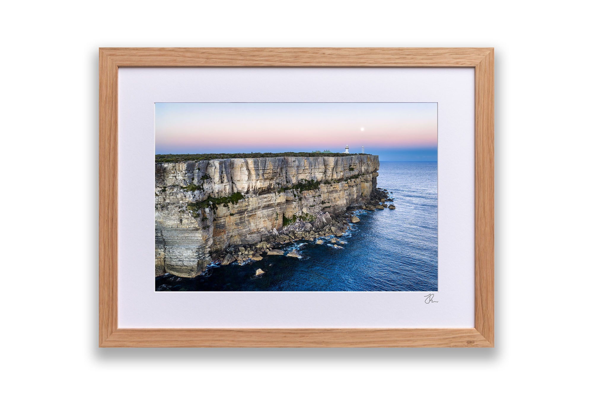 Point Perpendicular Pastel Sunset | Jervis Bay