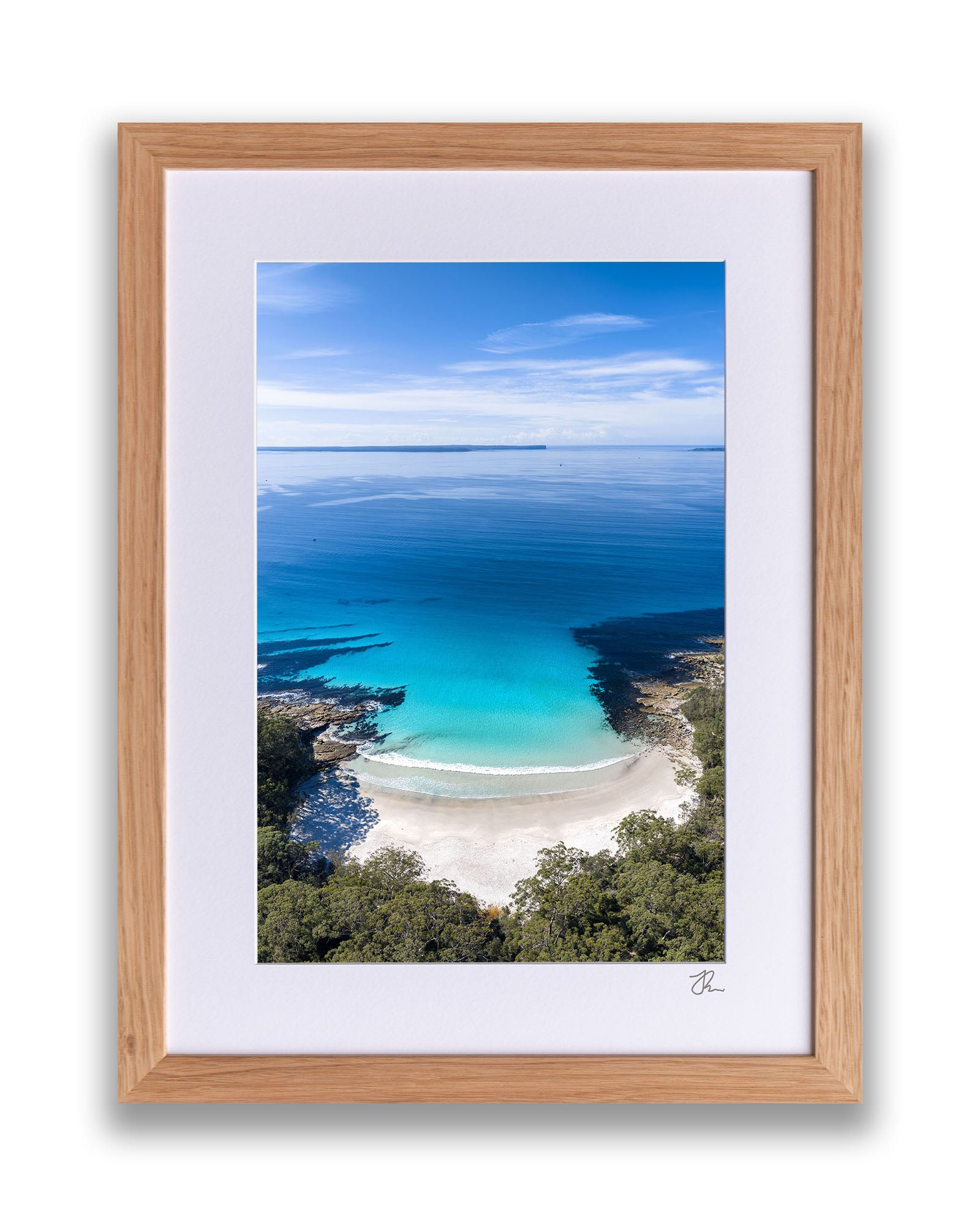 Blenheim Beach Blues Vertical | Jervis Bay