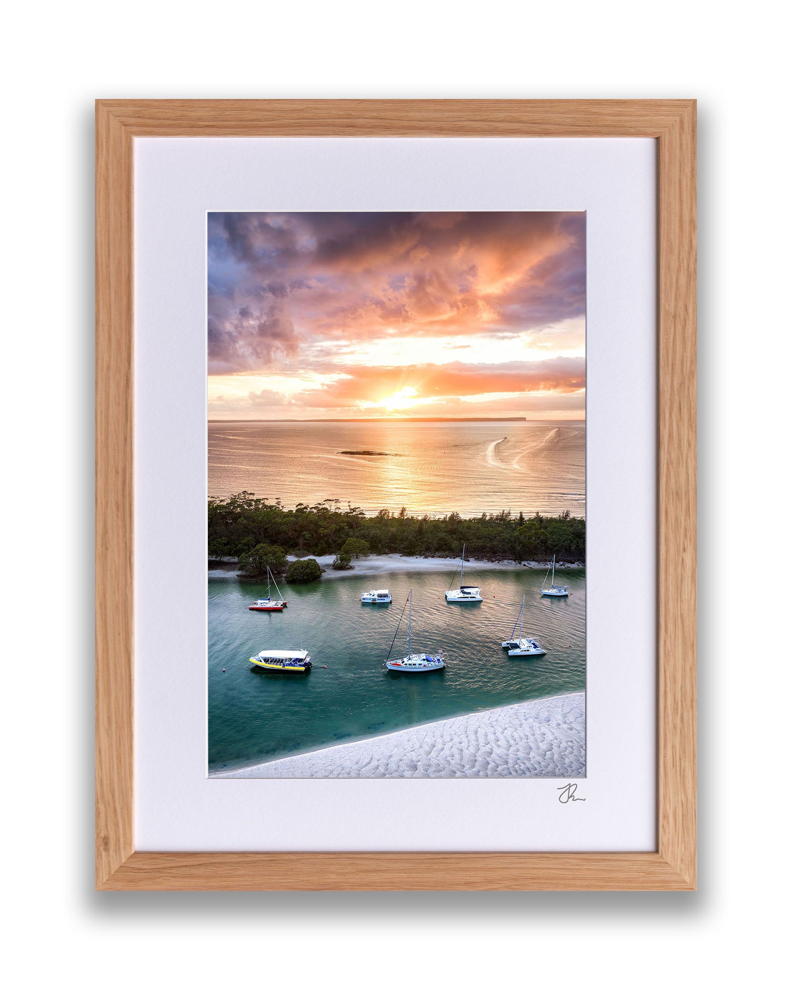 Boats in The Creek Sunrise Huskisson | Jervis Bay