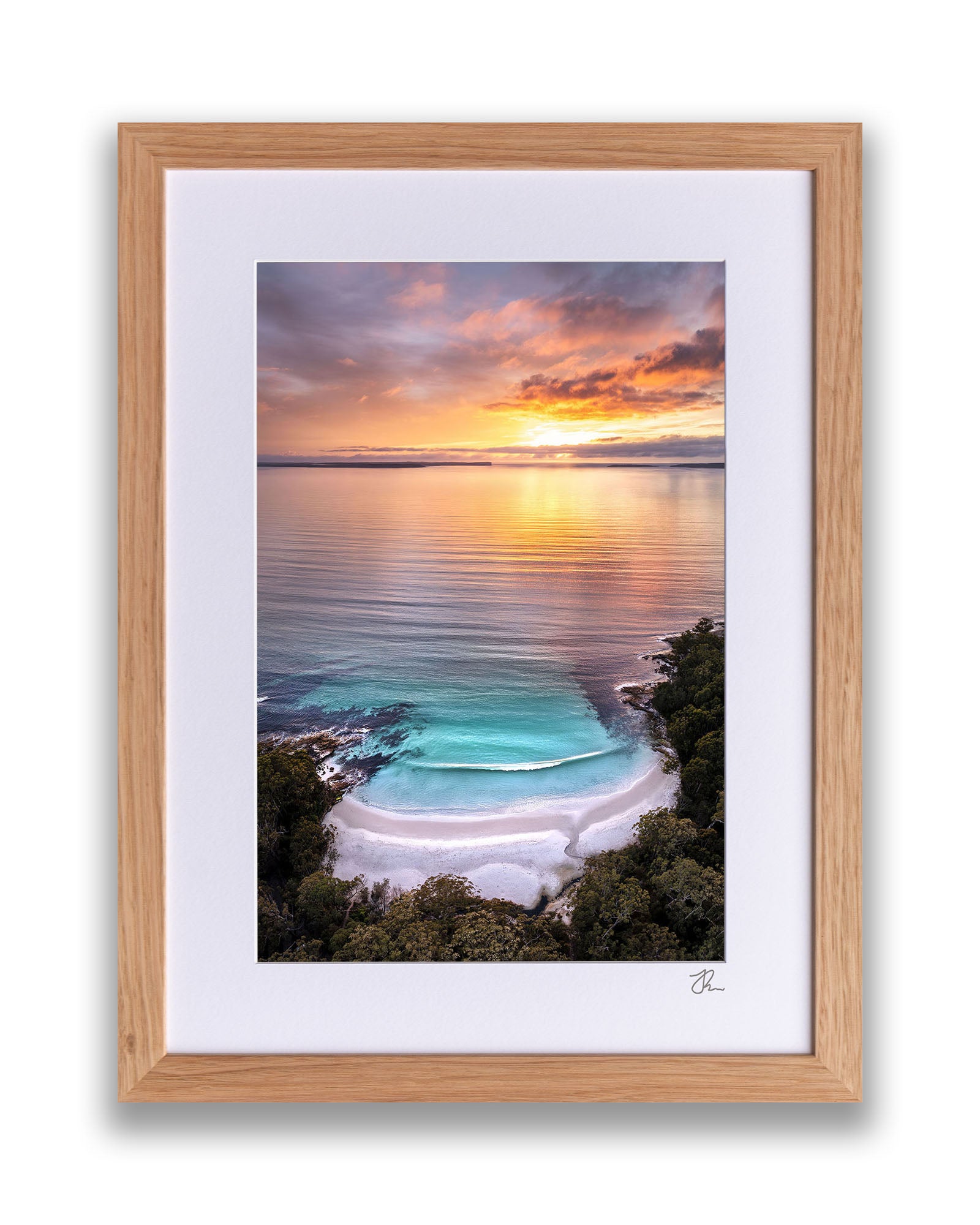 Golden Glow Blenheim Beach | Vertical