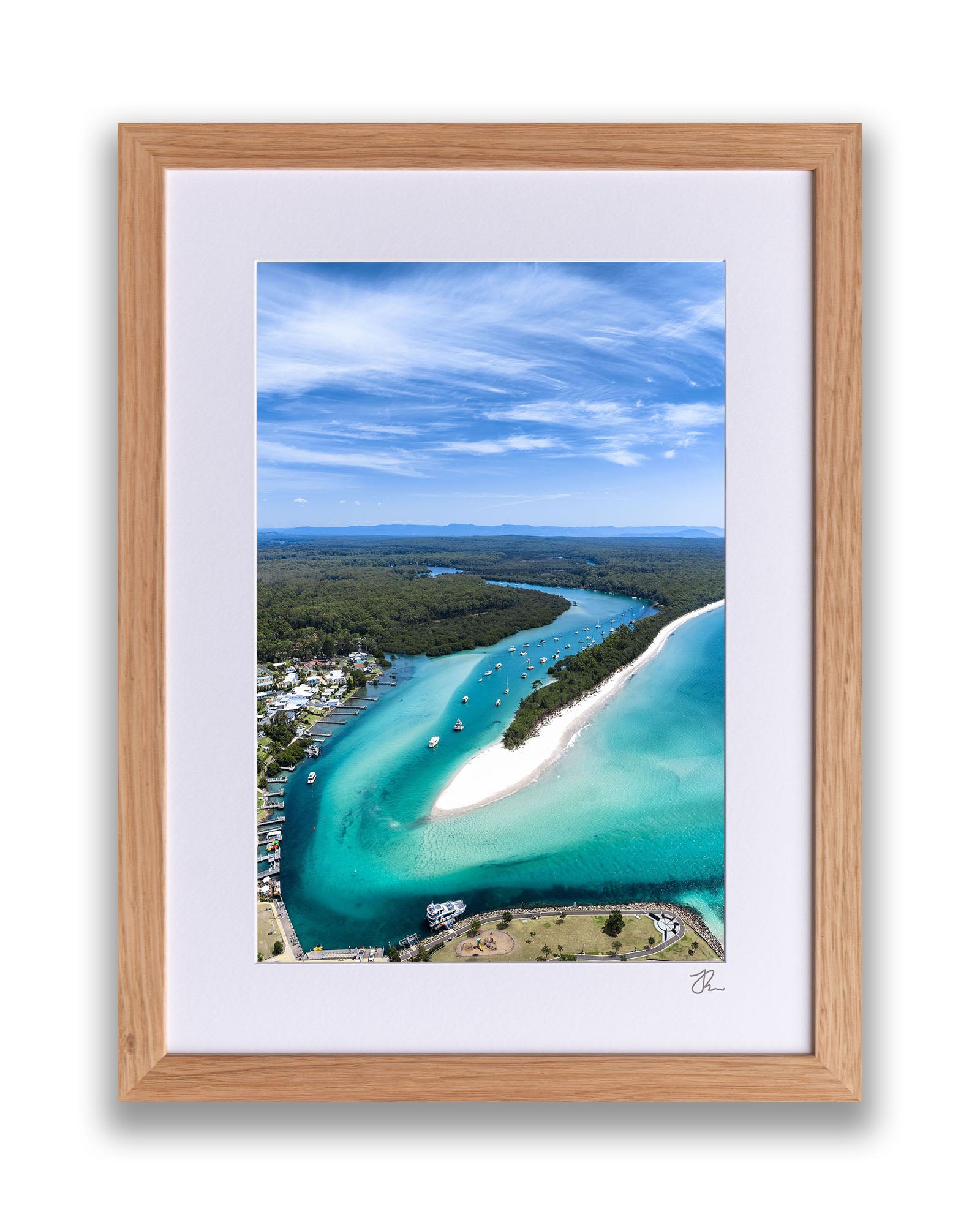 Huskisson From Above | Vertical