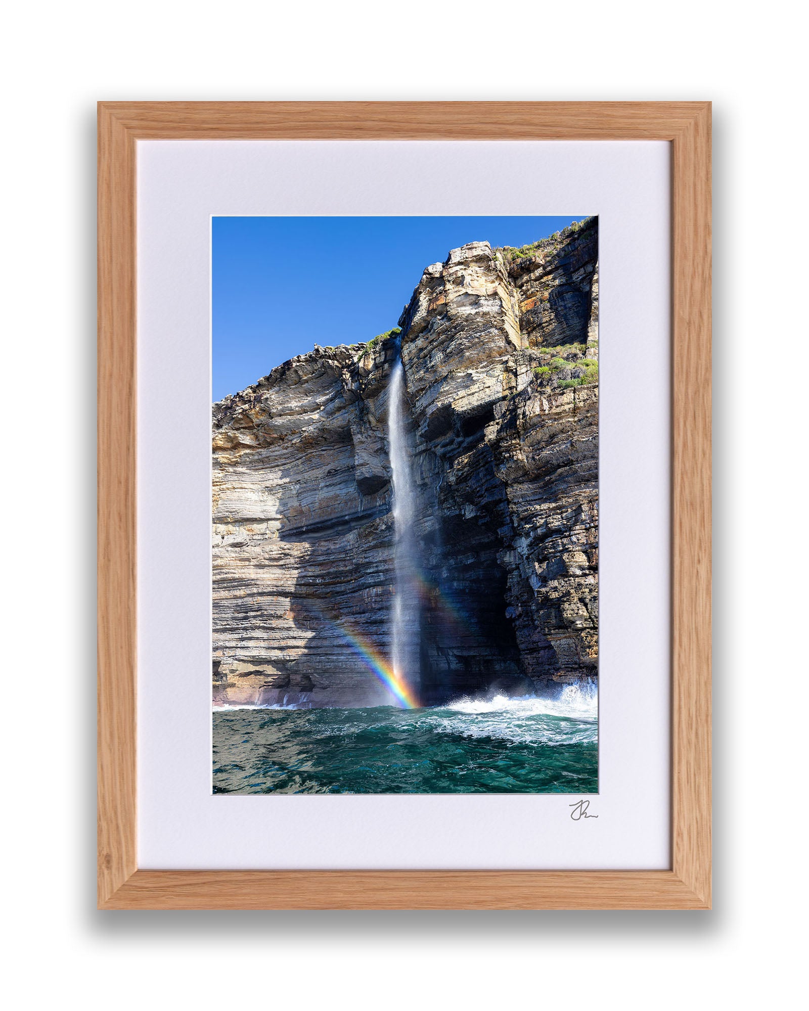 Jervis Bay Cliffs Waterfall