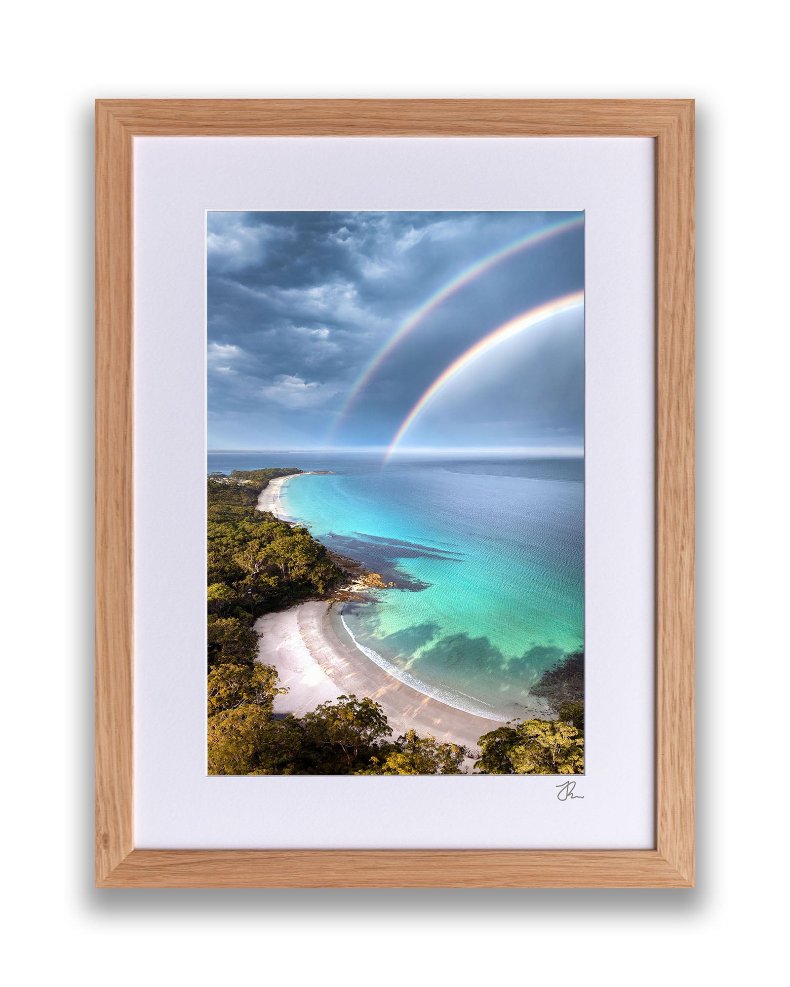 Double Rainbow Blenheim Beach | Jervis Bay