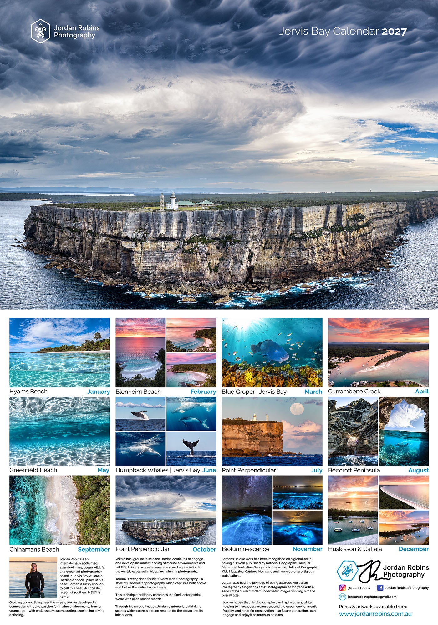 2027 Jervis Bay Calendar