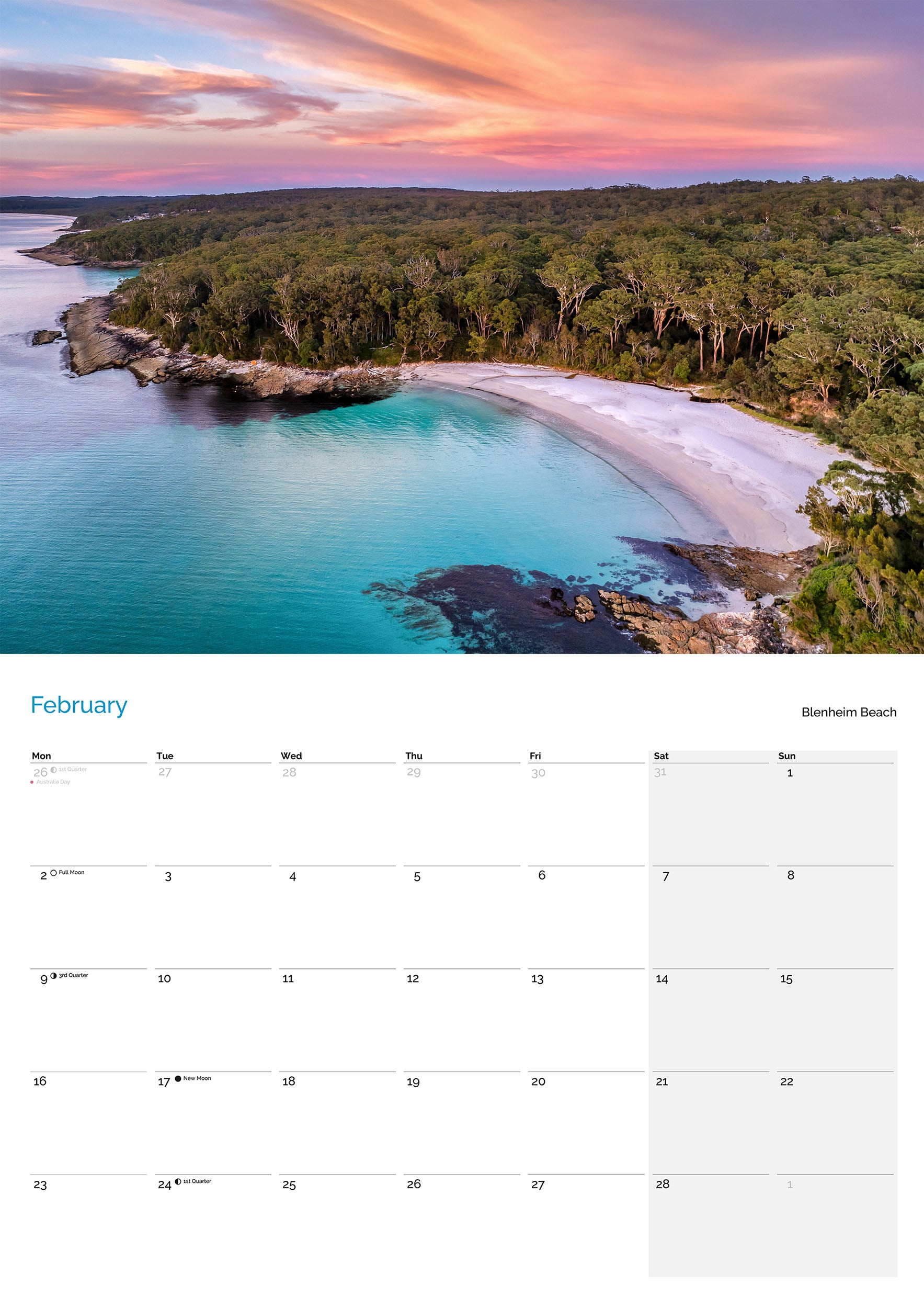 2026 Jervis Bay Calendar