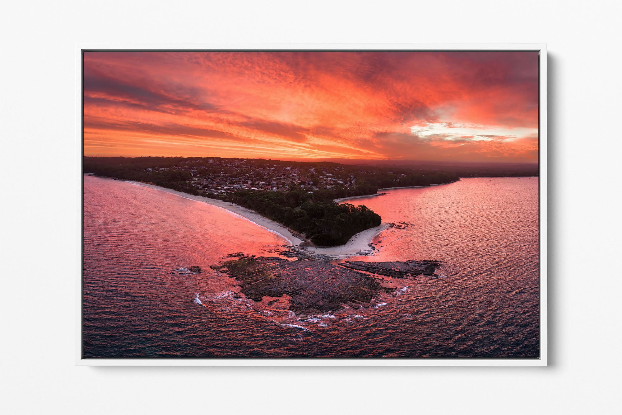 Plantation Point Fiery Sunset | Jervis Bay