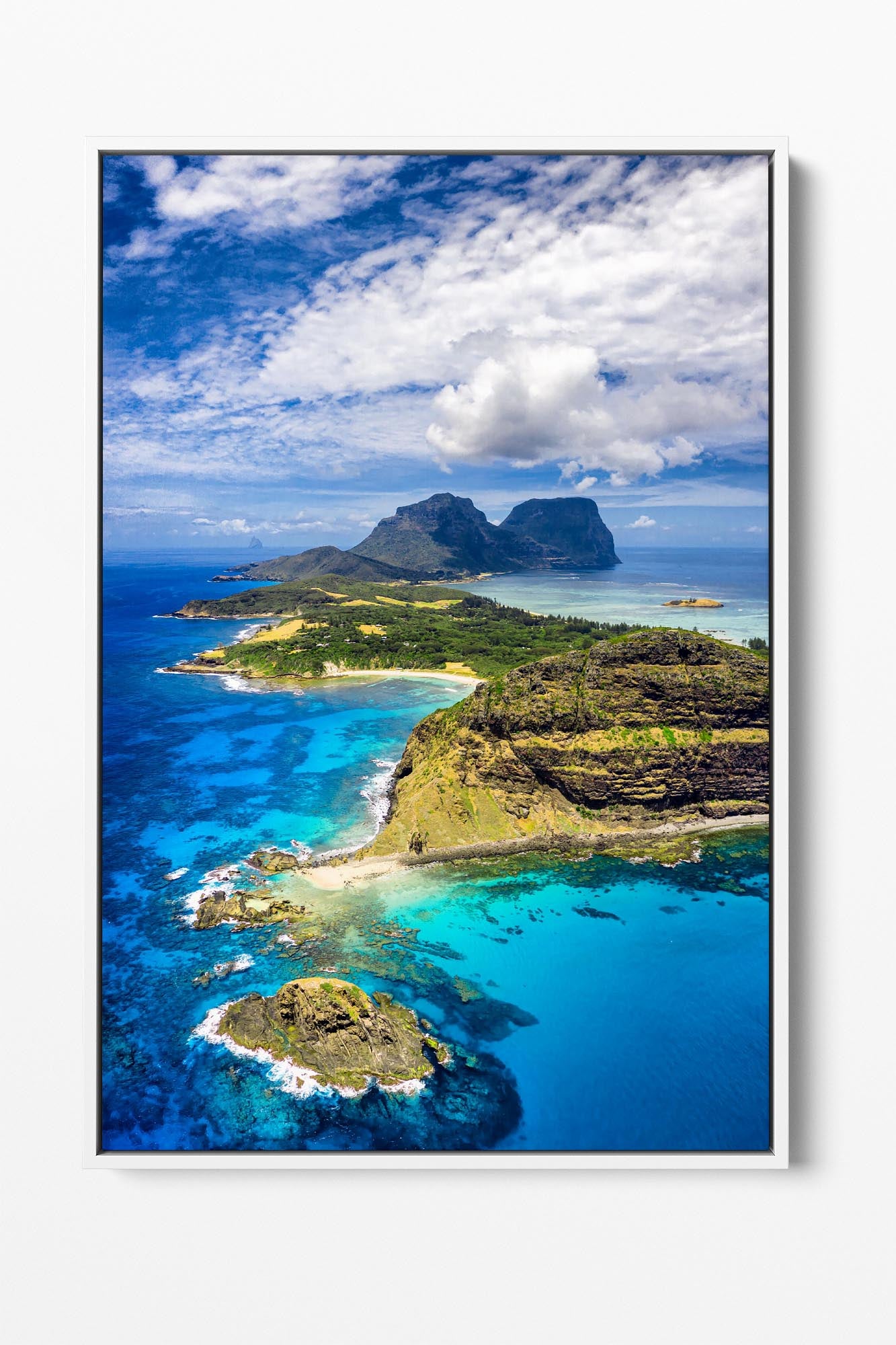 Lord Howe Island From Above | Vertical