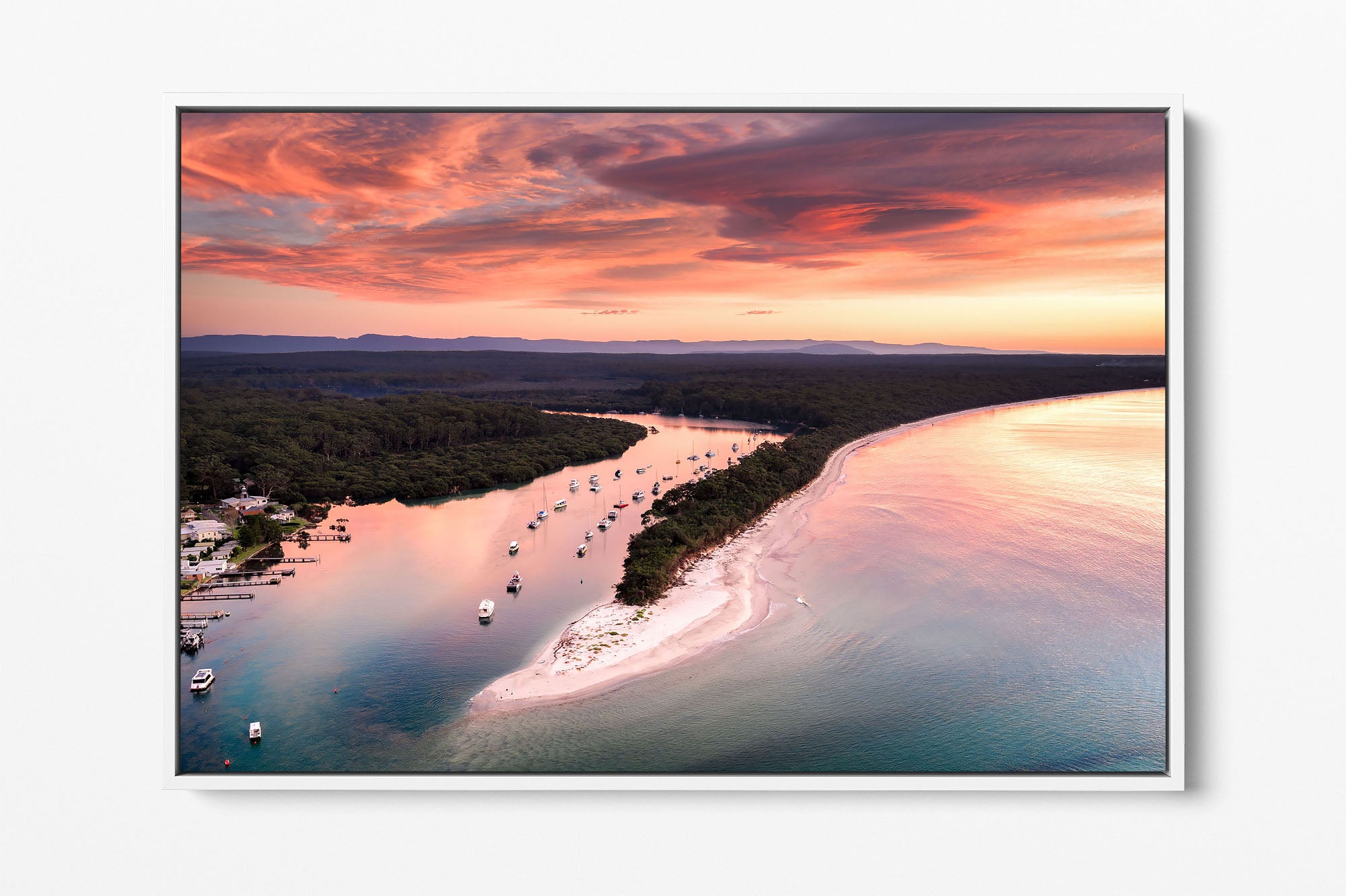 Huskisson High Tide Sunrise Colours | Jervis Bay