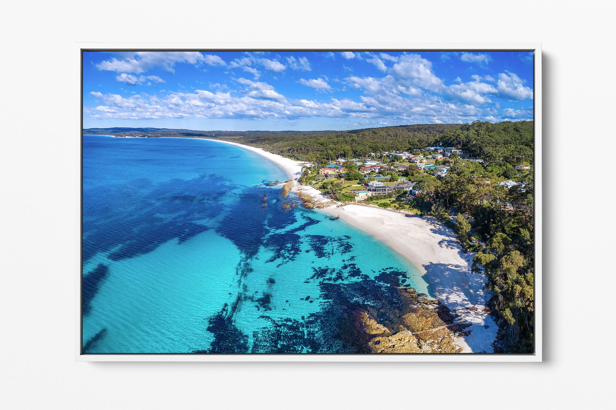 Hyams Beach Aerial Jervis Bay