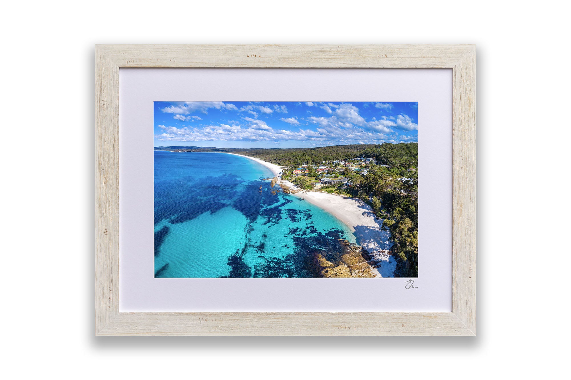 Hyams Beach Aerial Jervis Bay