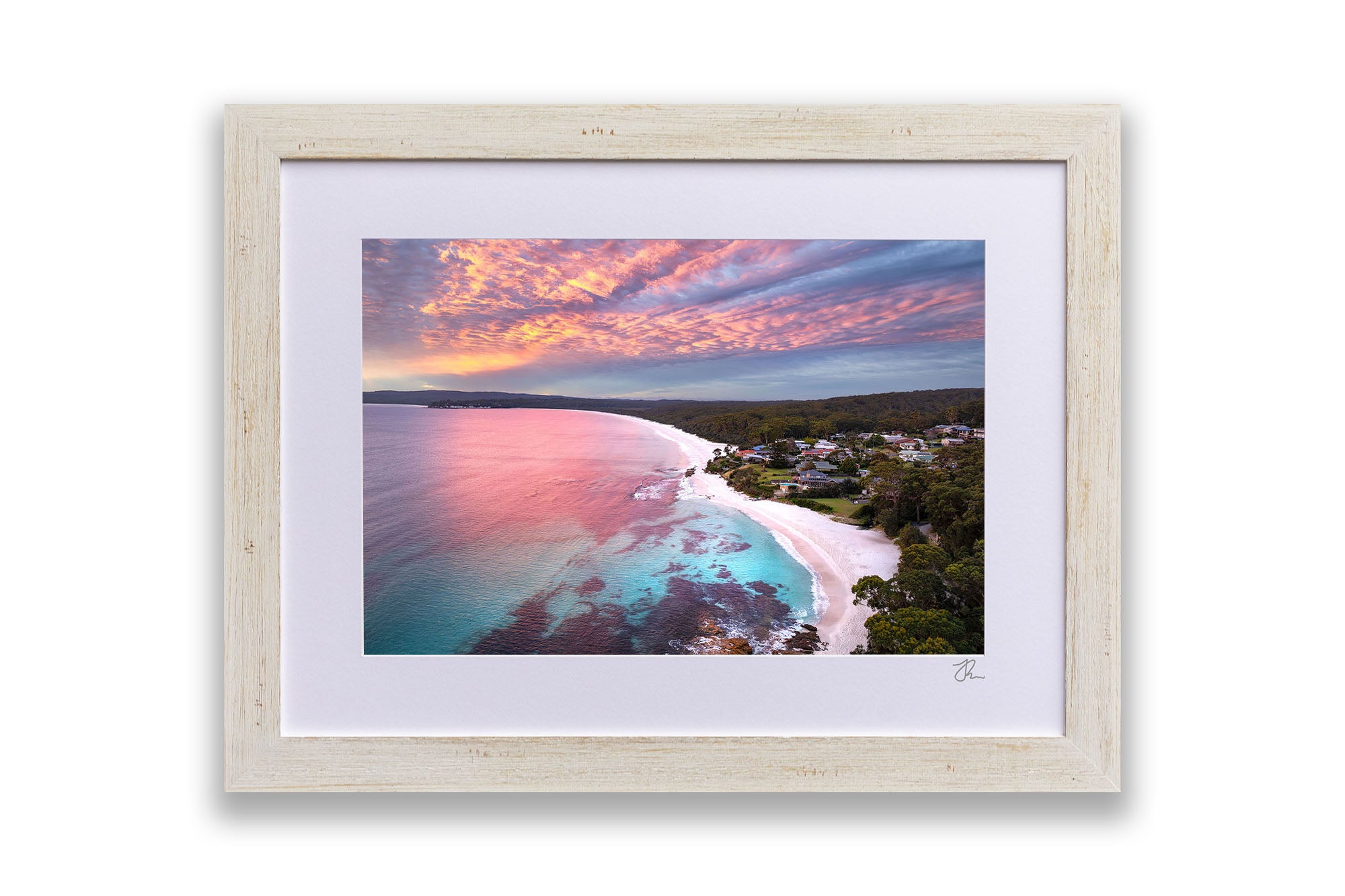 Pastel Colours Sunrise Hyams Beach