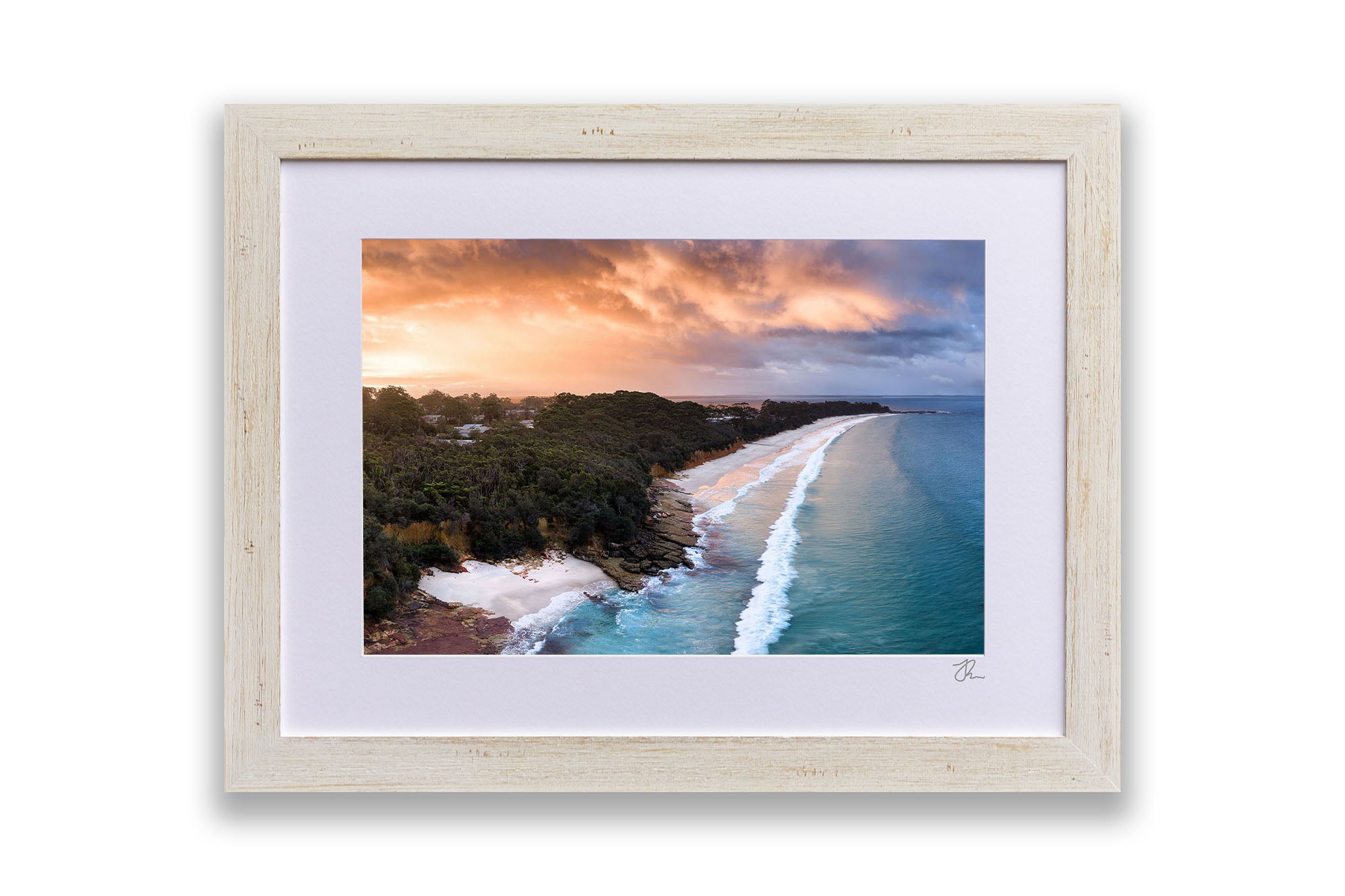 Nelsons Beach Stormy Sunset | Jervis Bay