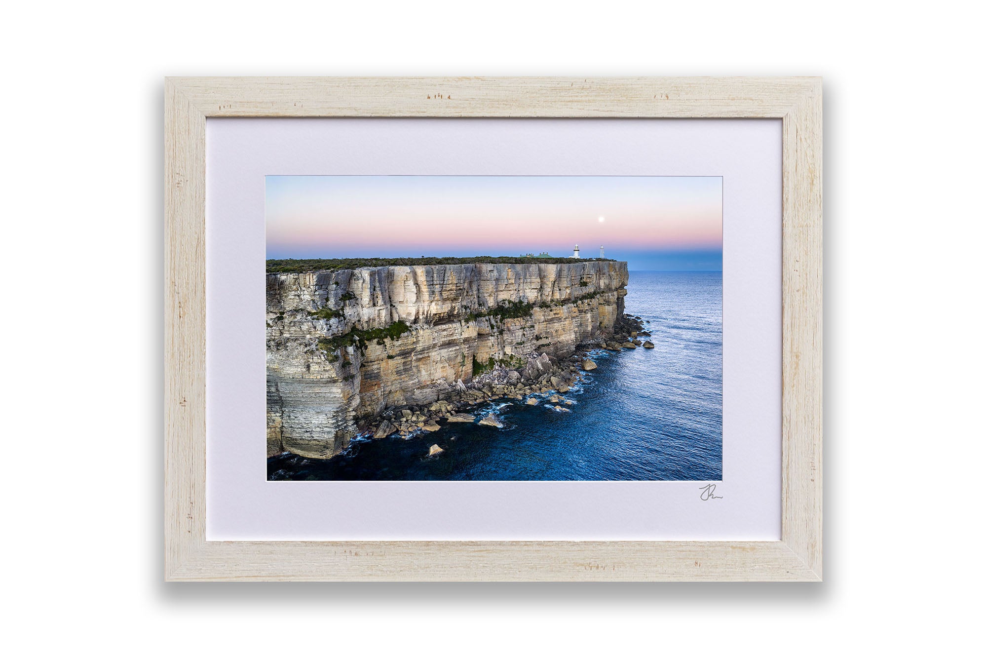 Point Perpendicular Pastel Sunset | Jervis Bay