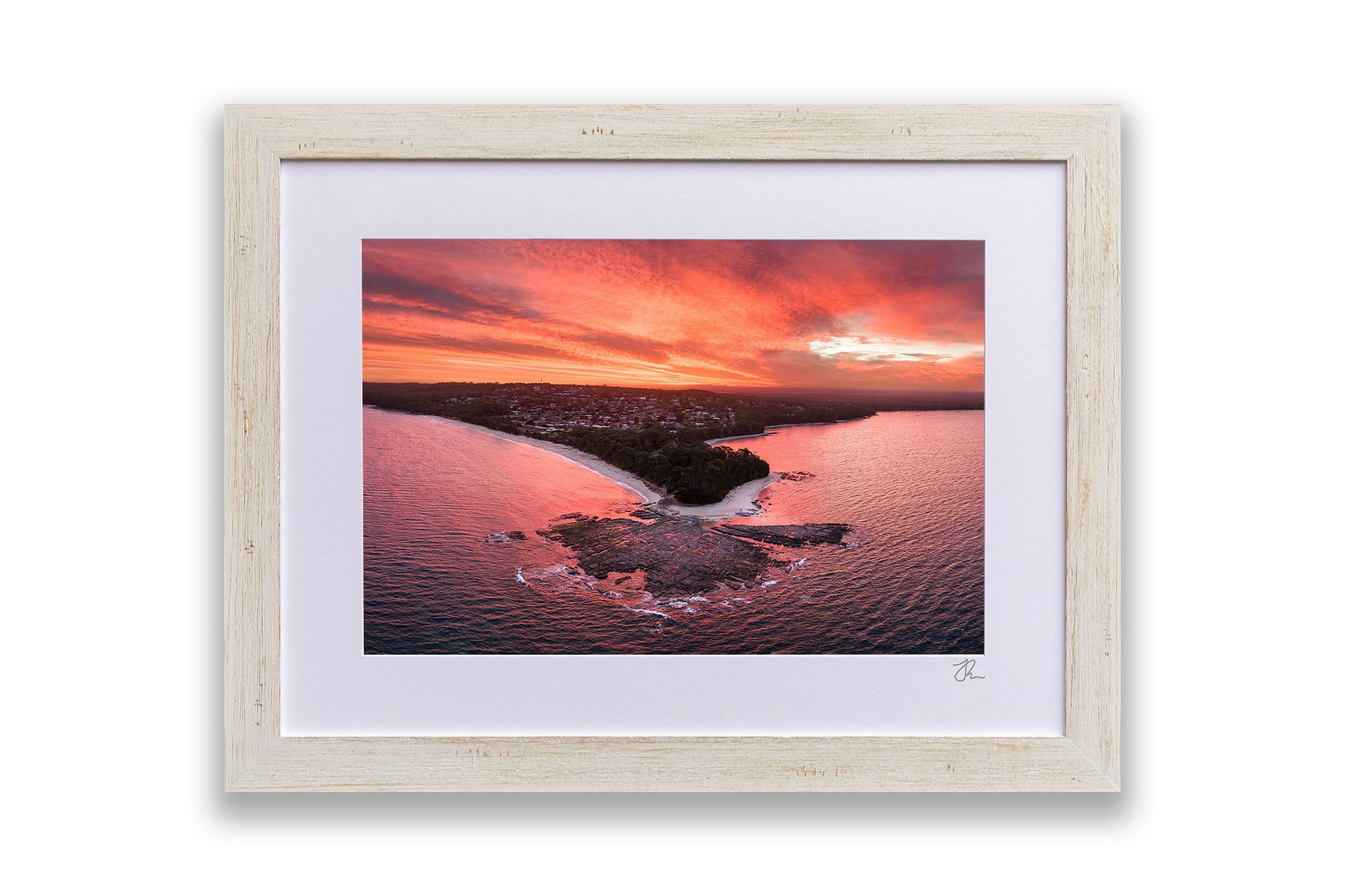 Plantation Point Fiery Sunset | Jervis Bay