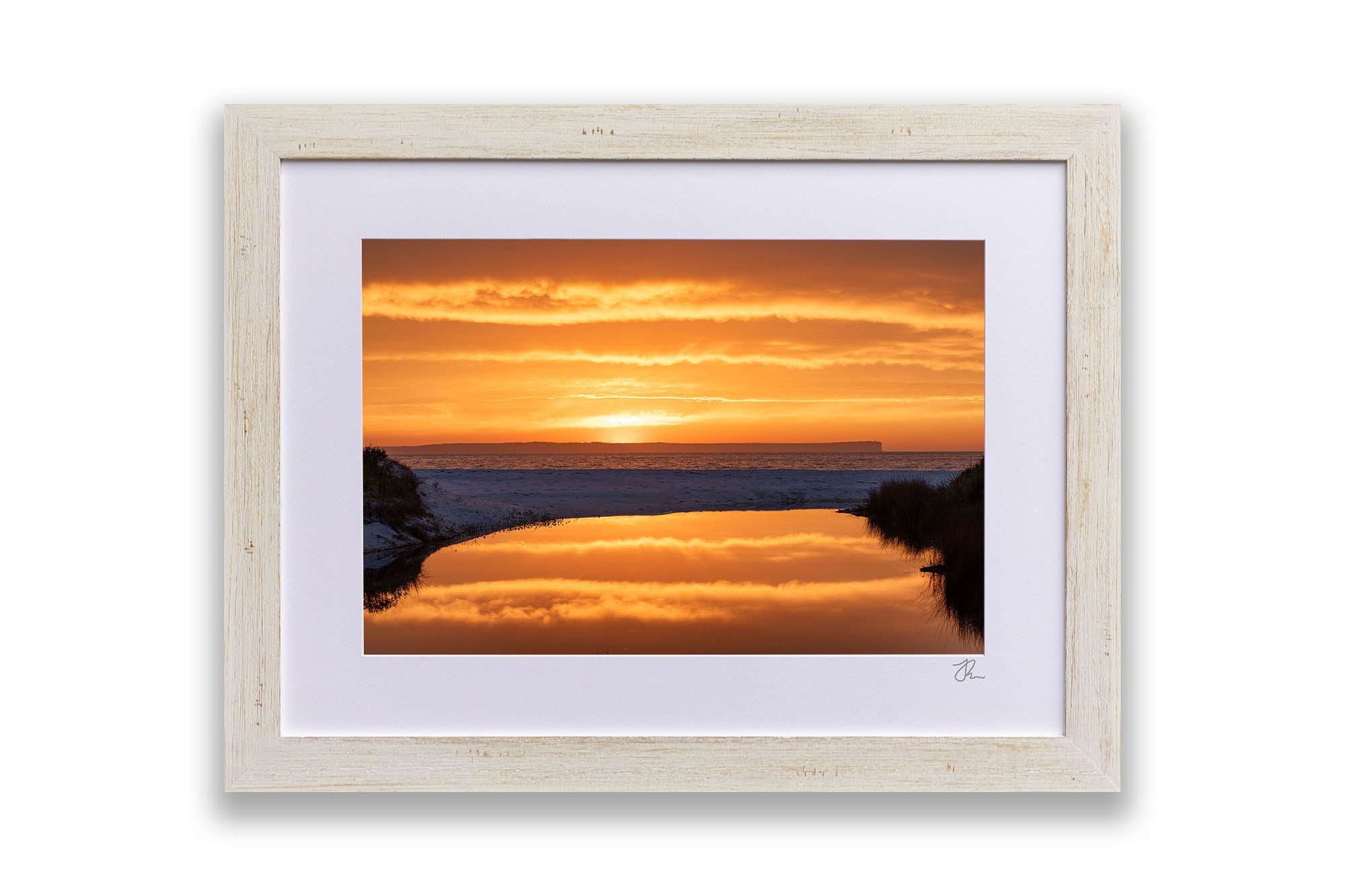 Sunrise Reflections Greenfield Beach Jervis Bay