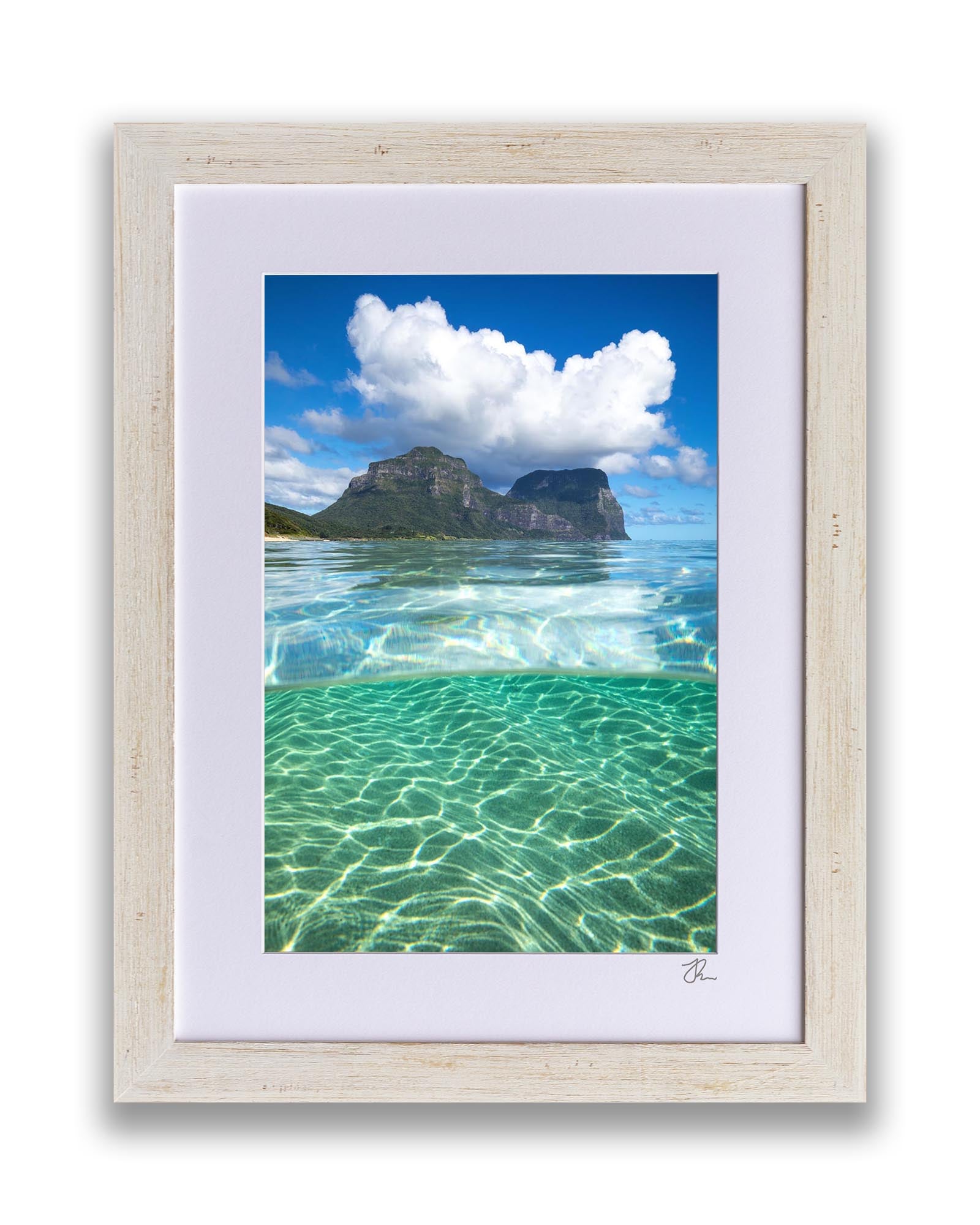 Over Under Lord Howe Island | Vertical