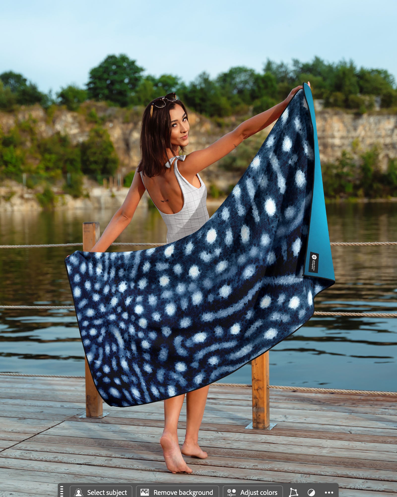 Whale Shark Clarity | Ningaloo Reef - Beach Towel